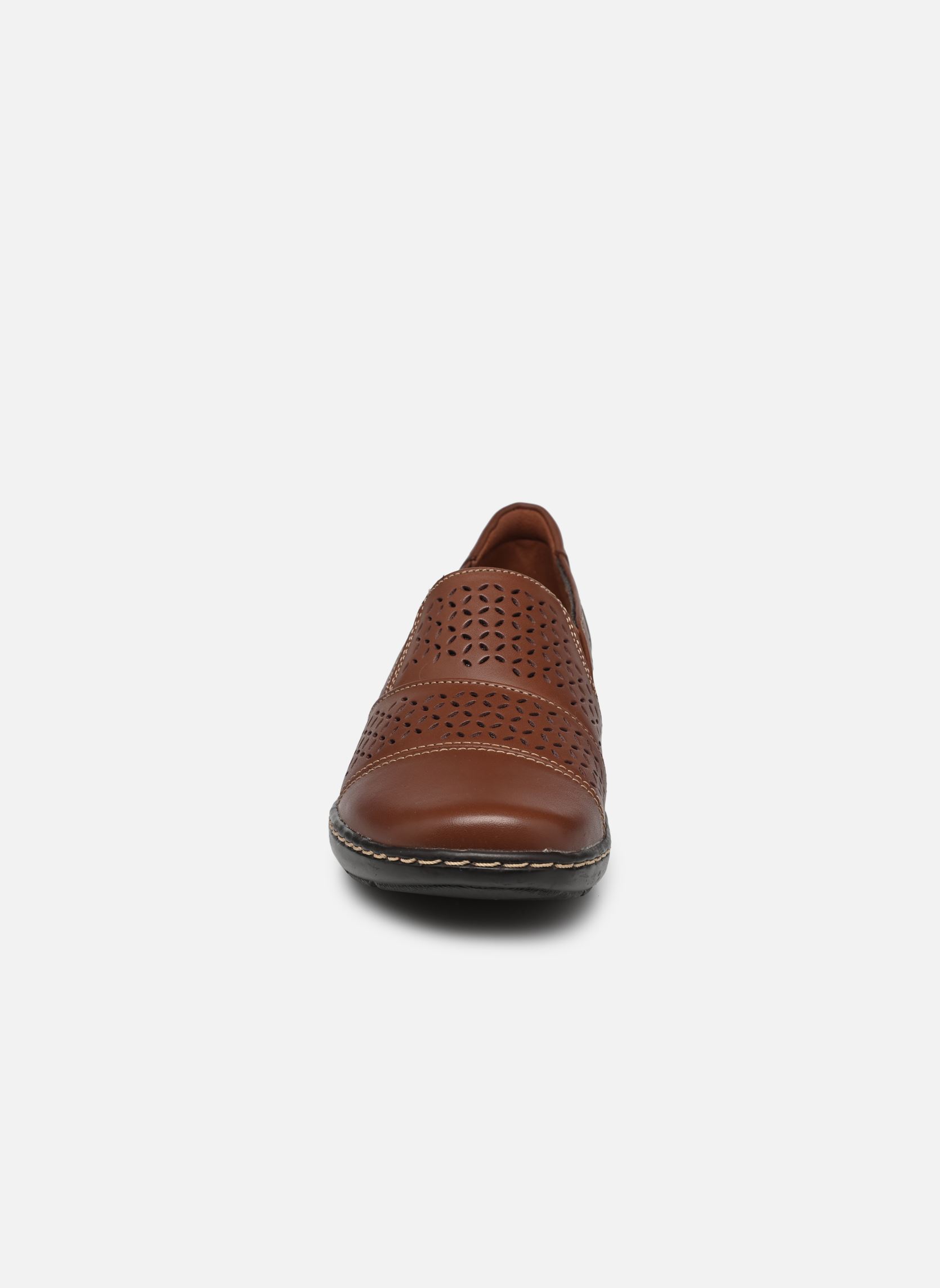 Mocassins Cora Drift femme marron Clarks Mocassins Cora Drift femme marron DARK TAN LEA