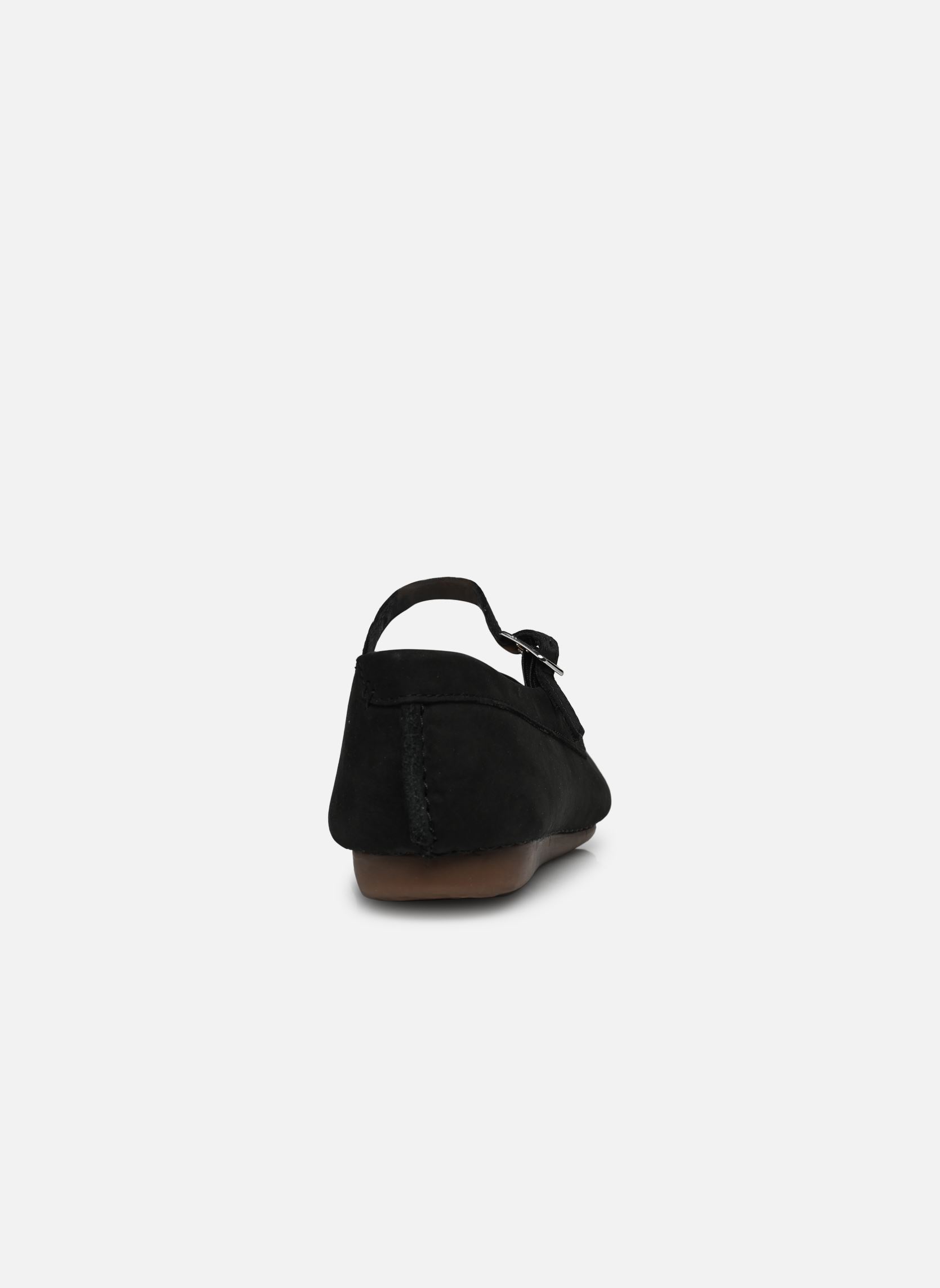 Klassische Ballerinas Freckle Bar damen schwarz Clarks Klassische Ballerinas Freckle Bar damen schwarz BLACK NUBUCK