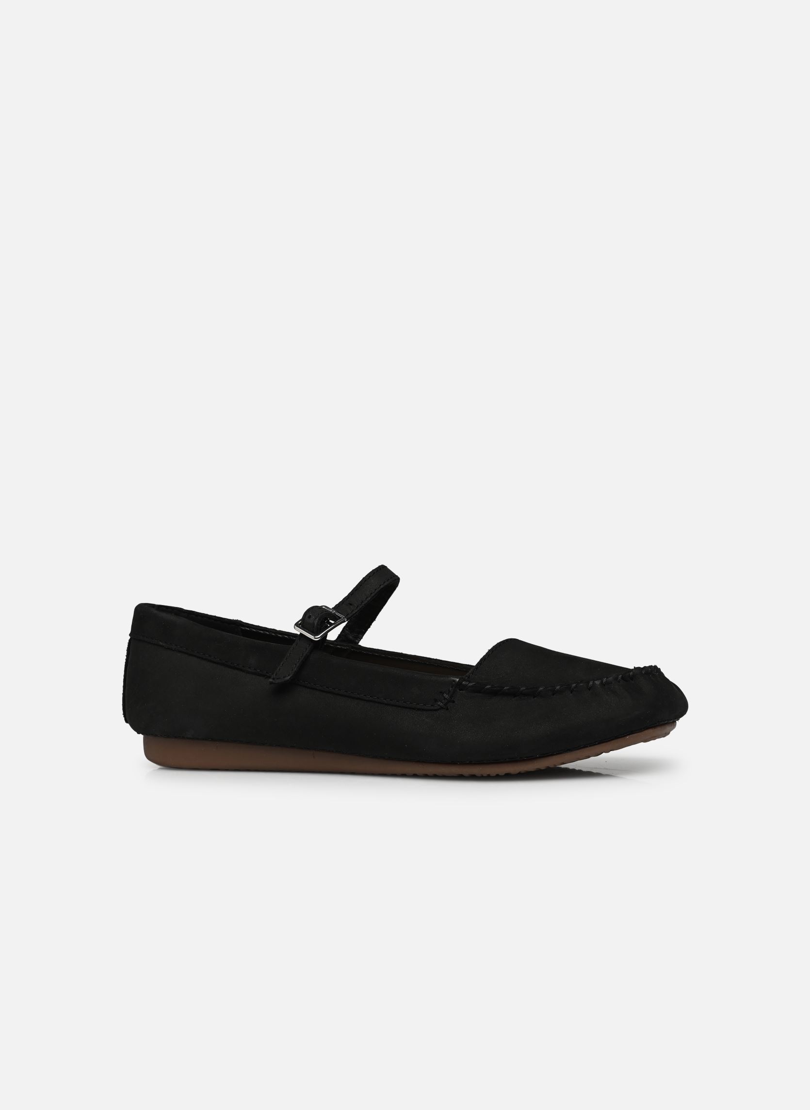 Klassische Ballerinas Freckle Bar damen schwarz Clarks Klassische Ballerinas Freckle Bar damen schwarz BLACK NUBUCK