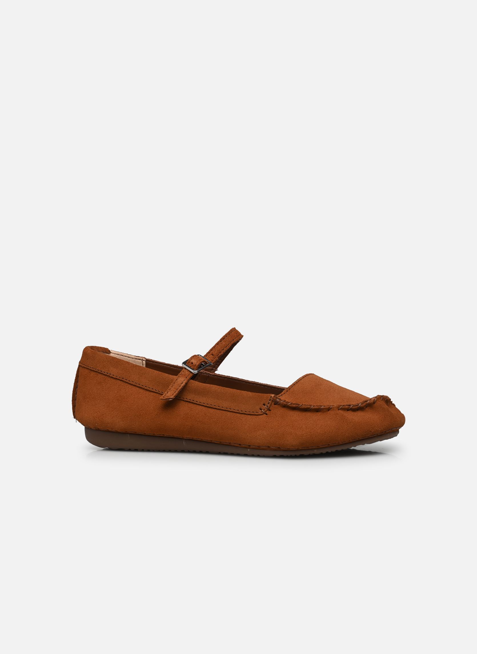 Bailarinas clásicas Freckle Bar mujer marrón Clarks Bailarinas clásicas Freckle Bar mujer marrón DARK TAN SUEDE