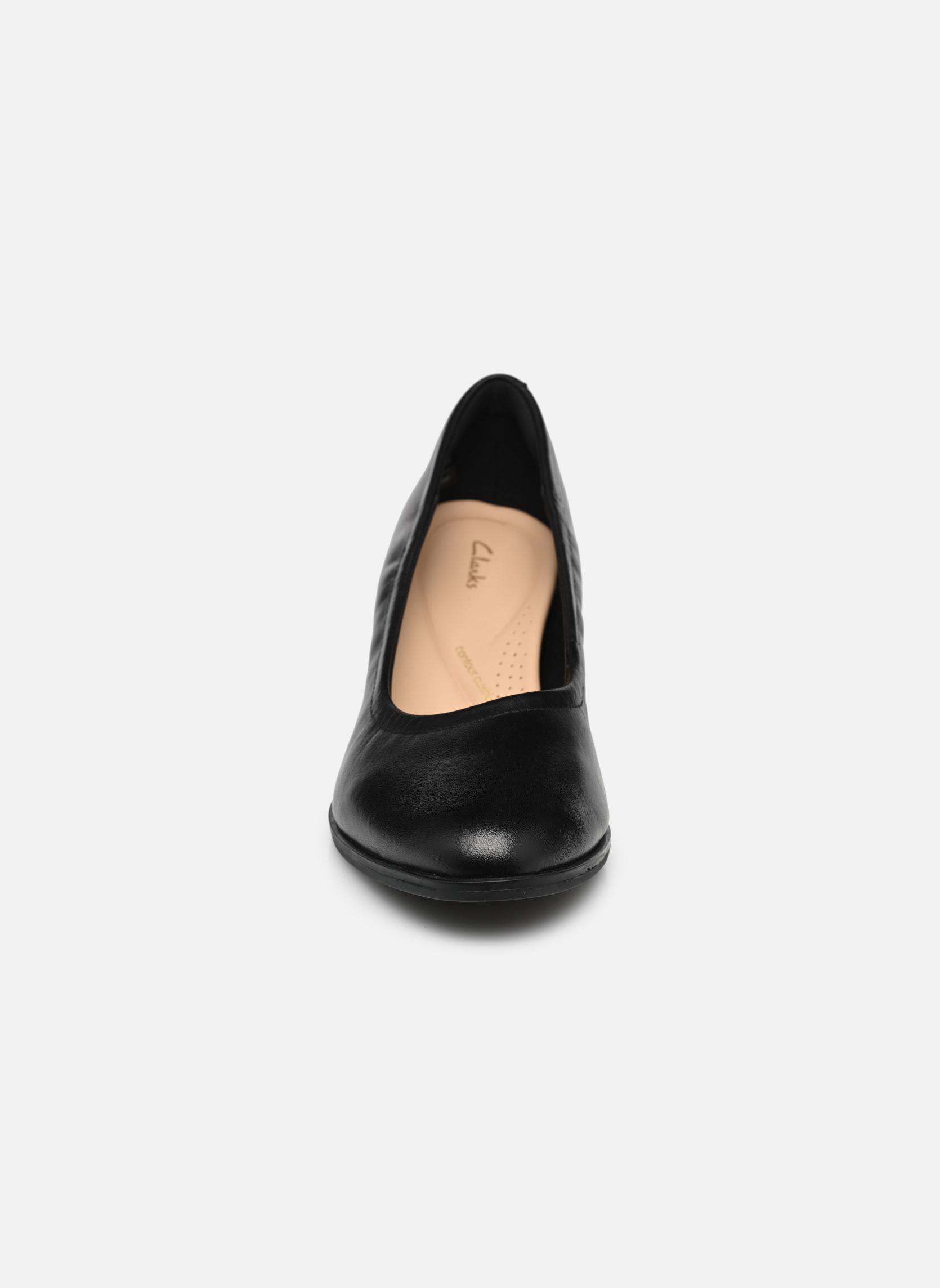 Pumps Freva55 Court dames zwart Clarks Pumps Freva55 Court dames zwart BLACK LEATHER
