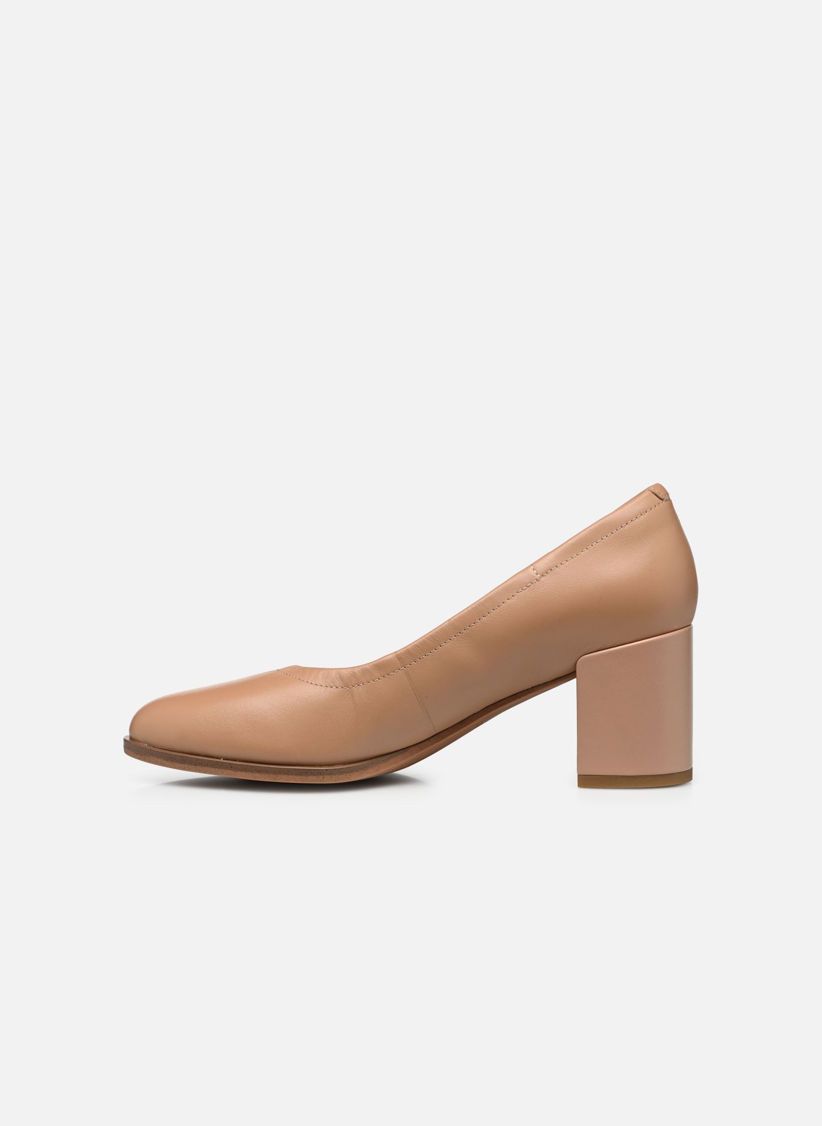 Pumps Freva55 Court dames beige Clarks Pumps Freva55 Court dames beige PRALINE LEATHER