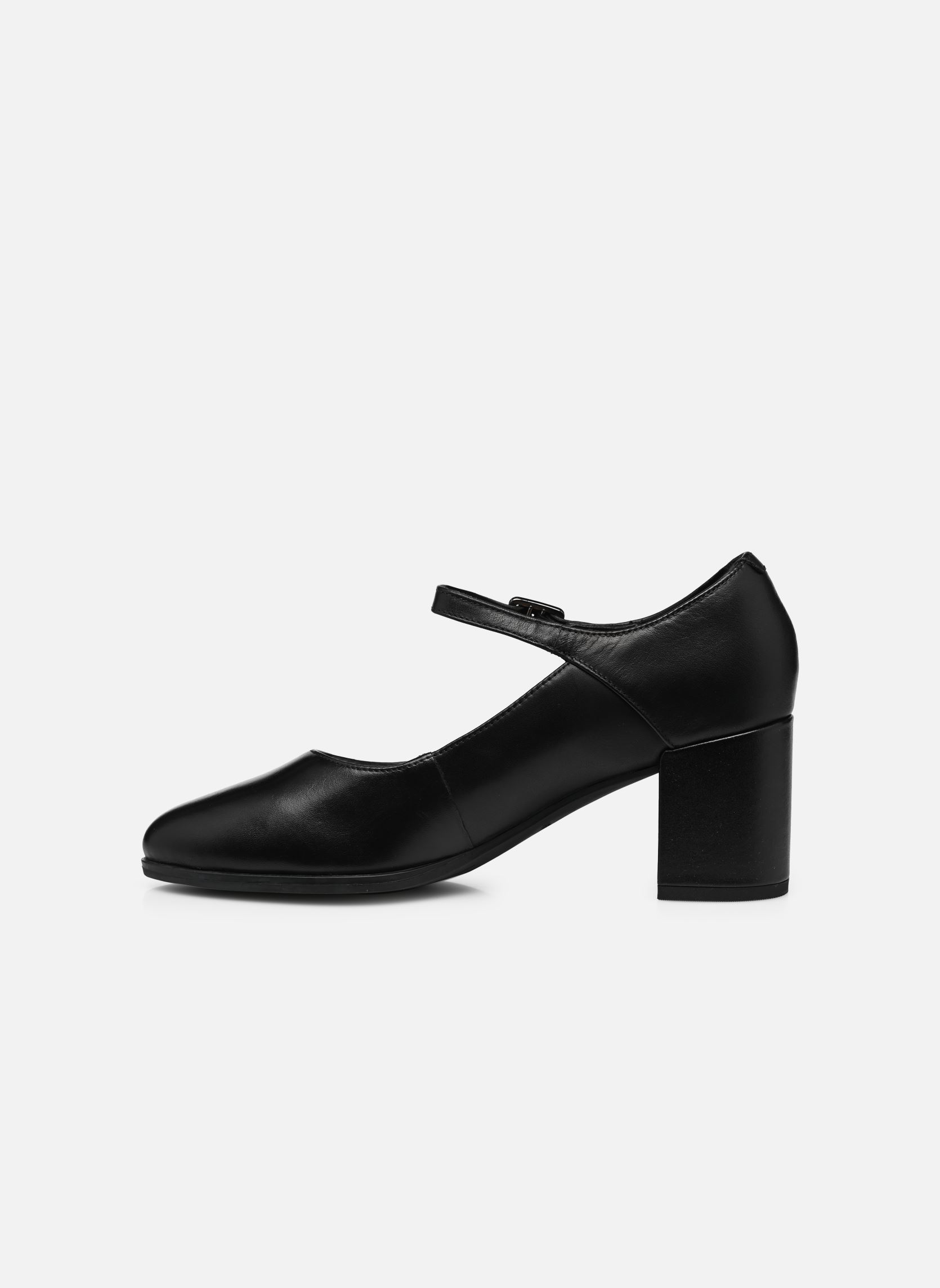 Zapatos de tacón Freva55 Strap mujer negro Clarks Zapatos de tacón Freva55 Strap mujer negro Black leather