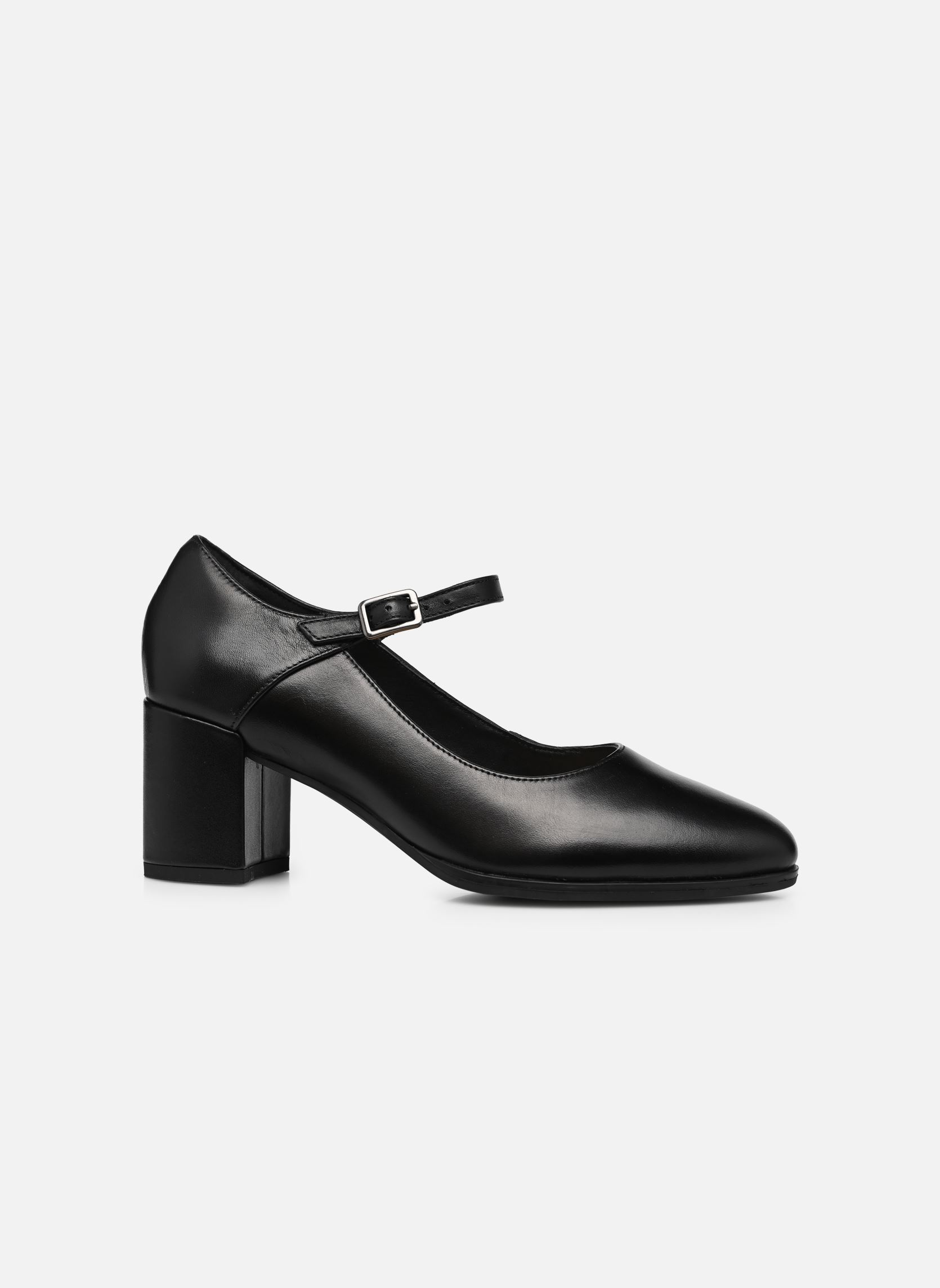 Zapatos de tacón Freva55 Strap mujer negro Clarks Zapatos de tacón Freva55 Strap mujer negro Black leather