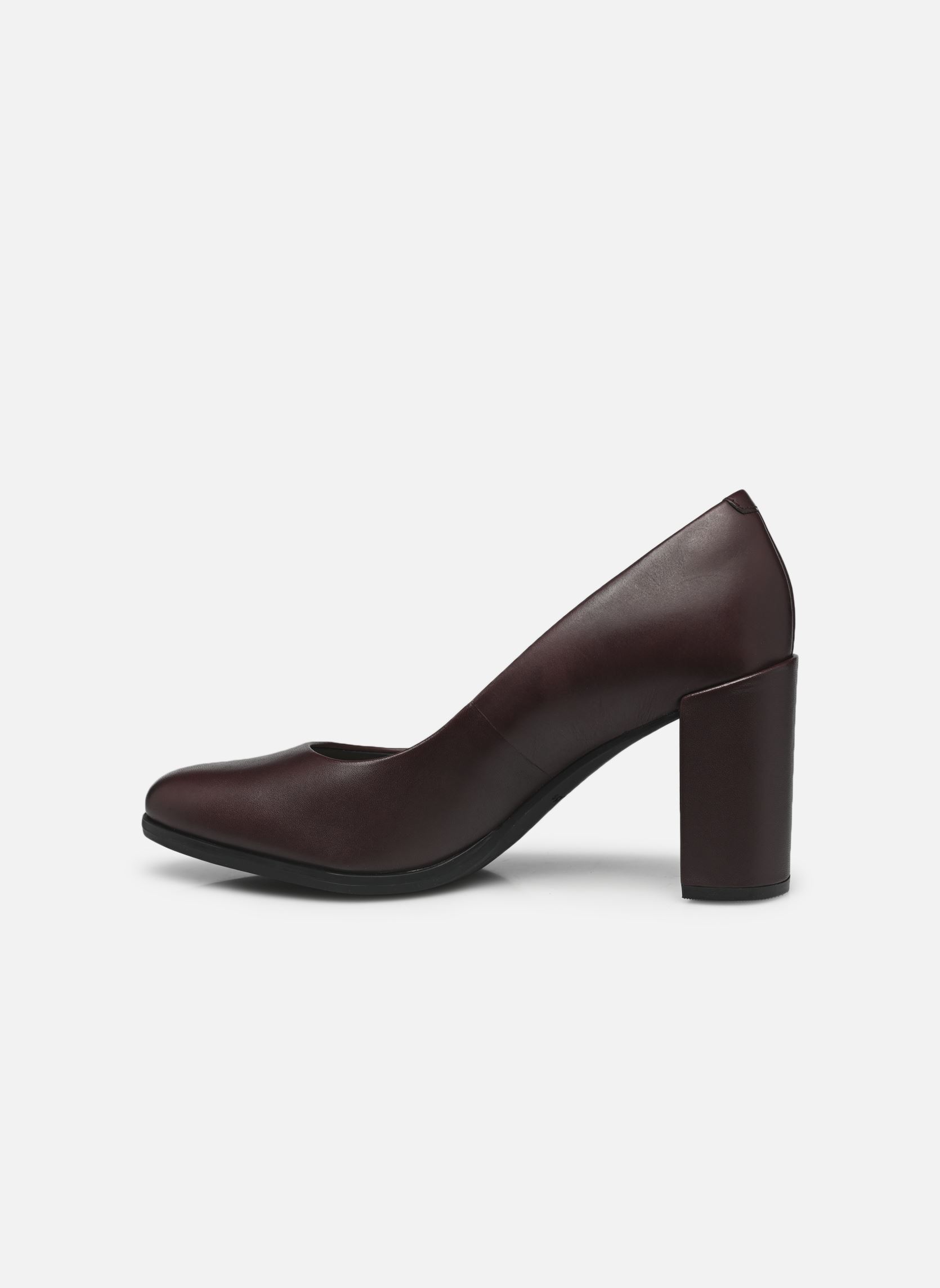 Escarpins Freva85 Court femme rouge Clarks Escarpins Freva85 Court femme rouge WINE LEATHER