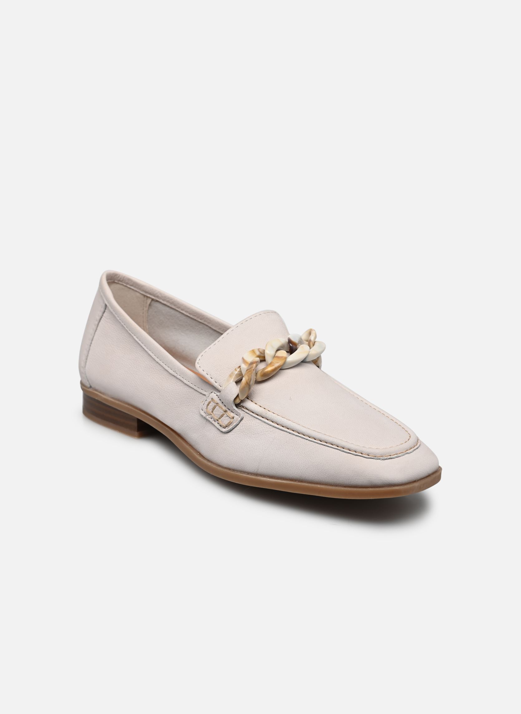 Mocassins Sarafyna Iris femme blanc Clarks Mocassins Sarafyna Iris femme blanc WHITE LEATHER