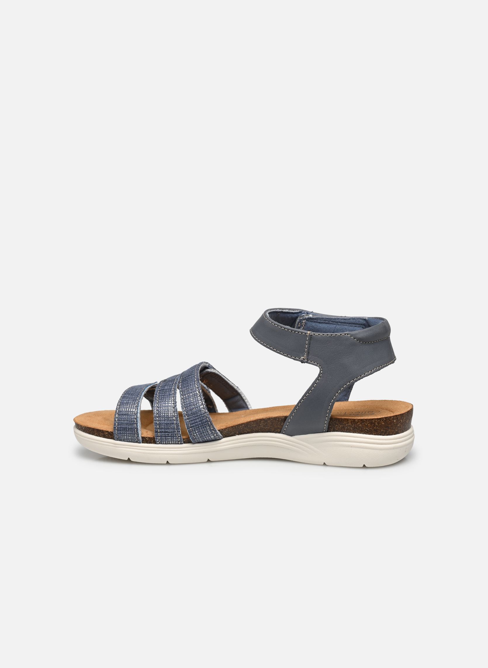 Sandalen April Dove damen blau Clarks Sandalen April Dove damen blau DENIM BLUE LEA