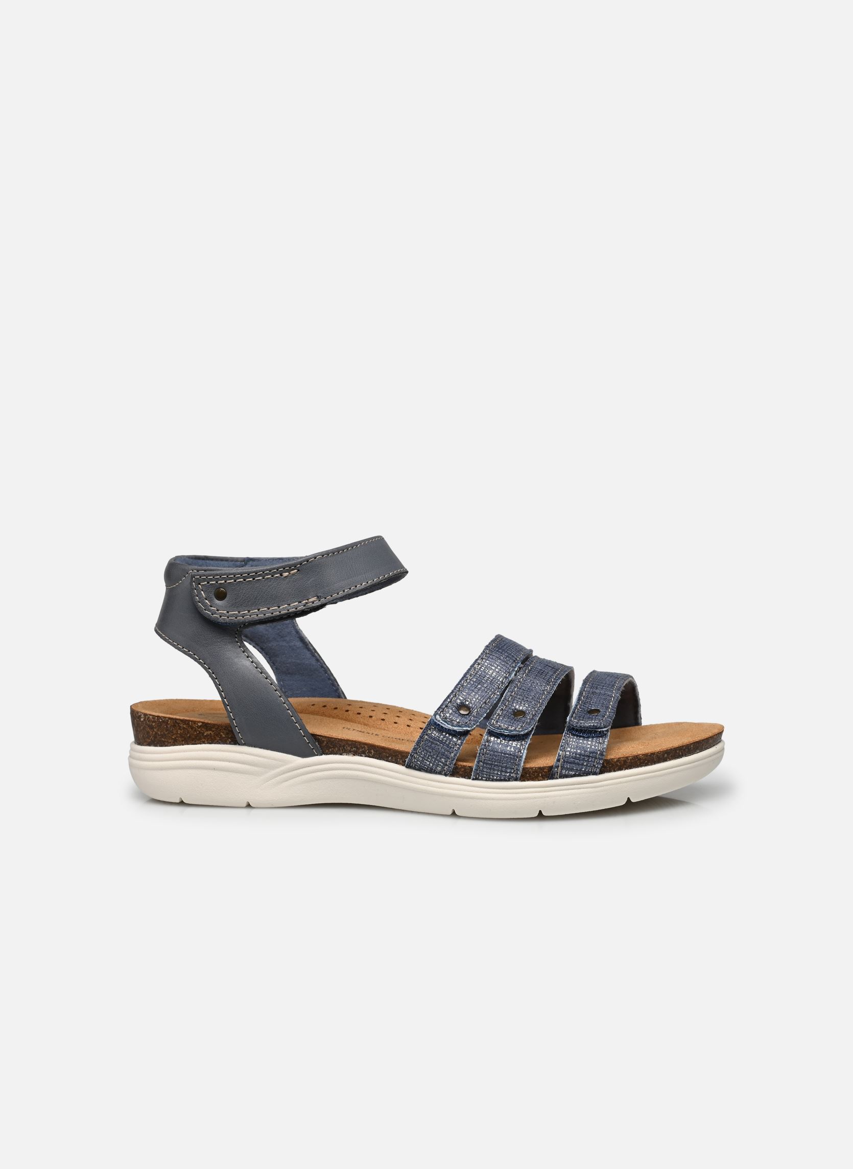 Sandalen April Dove damen blau Clarks Sandalen April Dove damen blau DENIM BLUE LEA