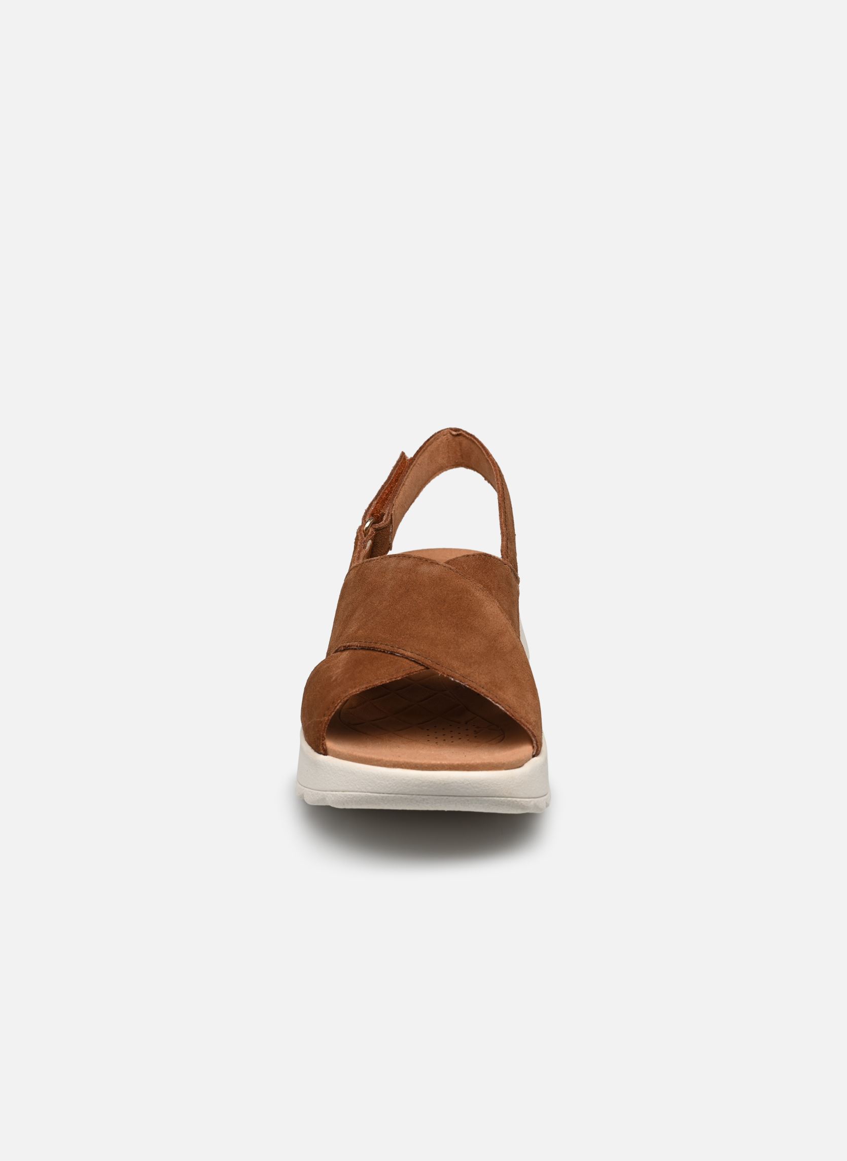 Sandalen DashLite Wish dames bruin Clarks Sandalen DashLite Wish dames bruin DARK TAN SUEDE