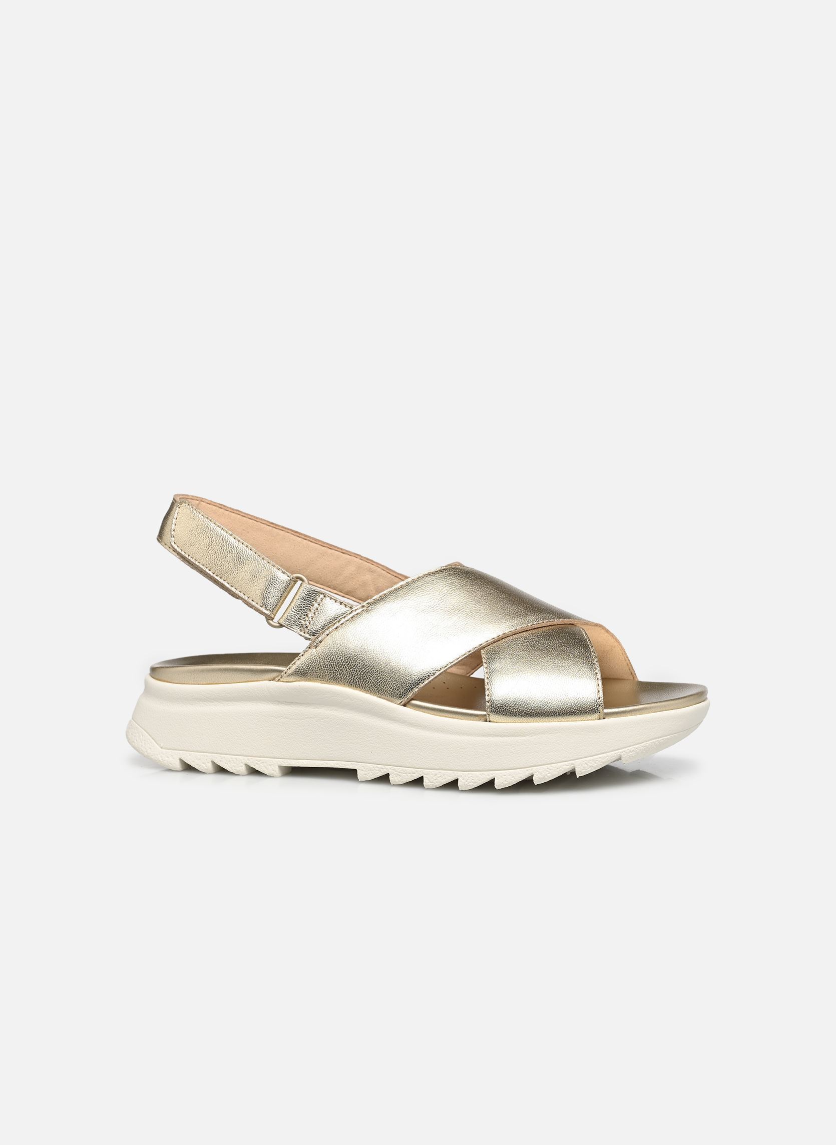 Sandalen DashLite Wish damen gold und bronze Clarks Sandalen DashLite Wish damen gold und bronze GOLD LEATHER