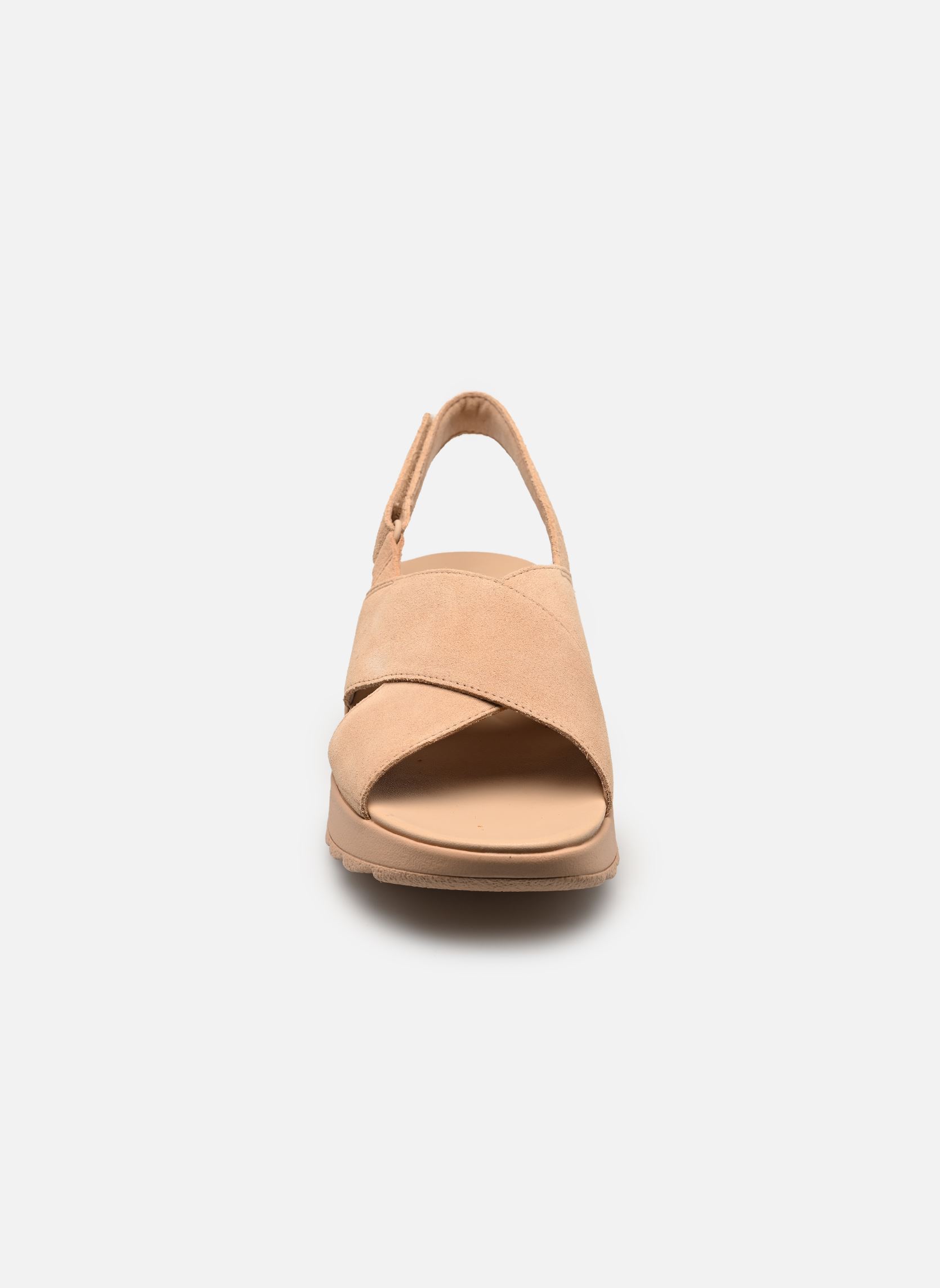Sandalen DashLite Wish dames beige Clarks Sandalen DashLite Wish dames beige BEIGE SUEDE
