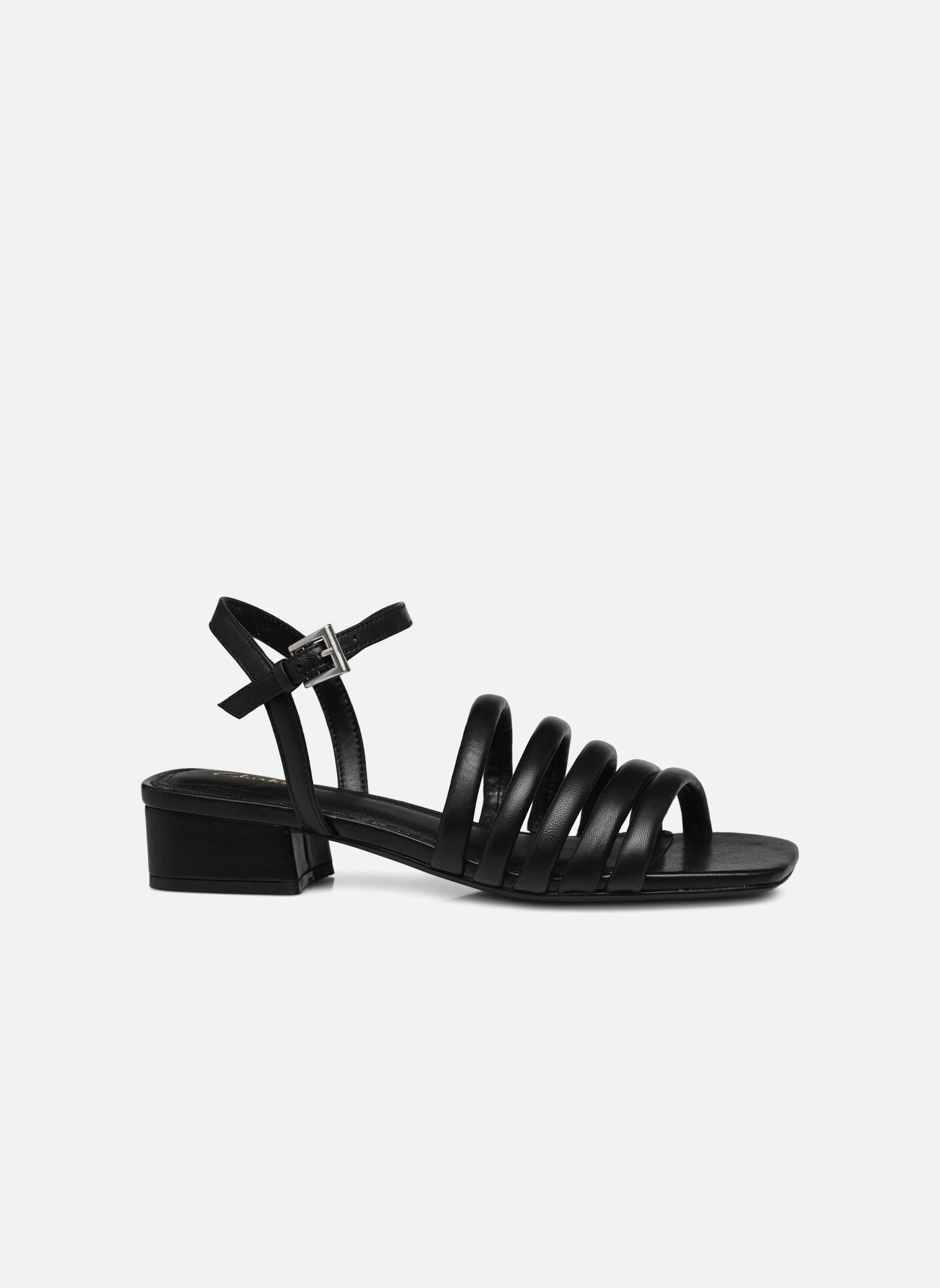 Sandalen Seren25 Part damen schwarz Clarks Sandalen Seren25 Part damen schwarz BLACK LEATHER