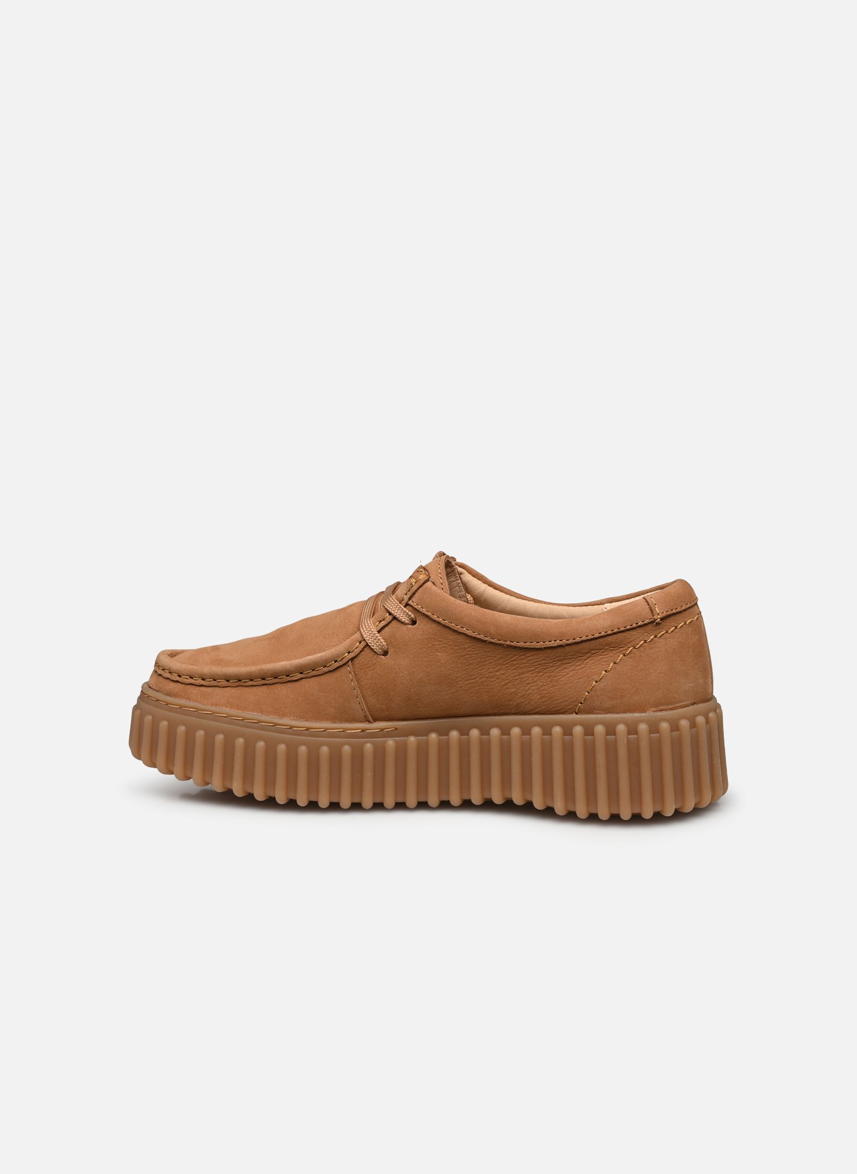 Derbies Torhill Bee femme marron Clarks Derbies Torhill Bee femme marron LIGHT TAN NUBUCK