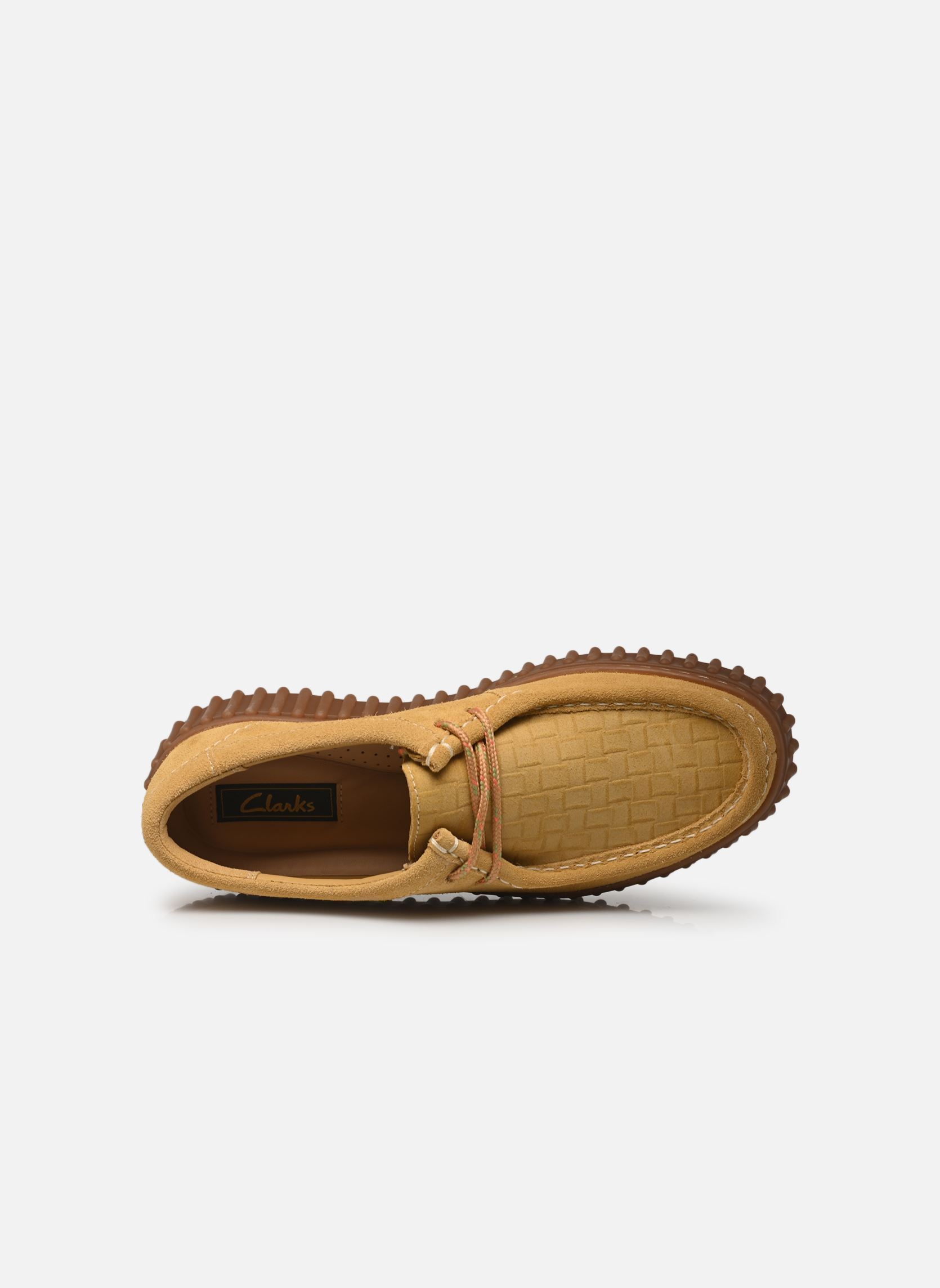 Derby schoenen Torhill Bee dames geel Clarks Derby schoenen Torhill Bee dames geel GOLDEN TAN SUEDE