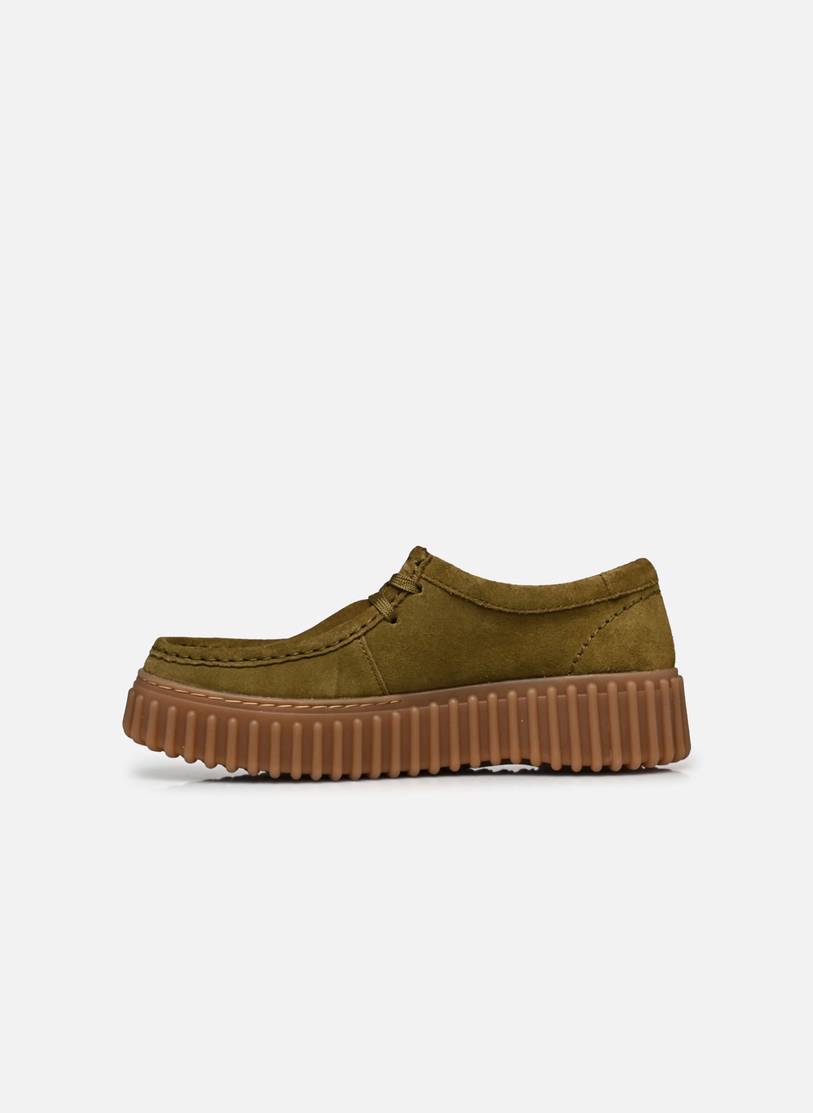 Derbies Torhill Bee femme vert Clarks Derbies Torhill Bee femme vert OLIVE SUEDE
