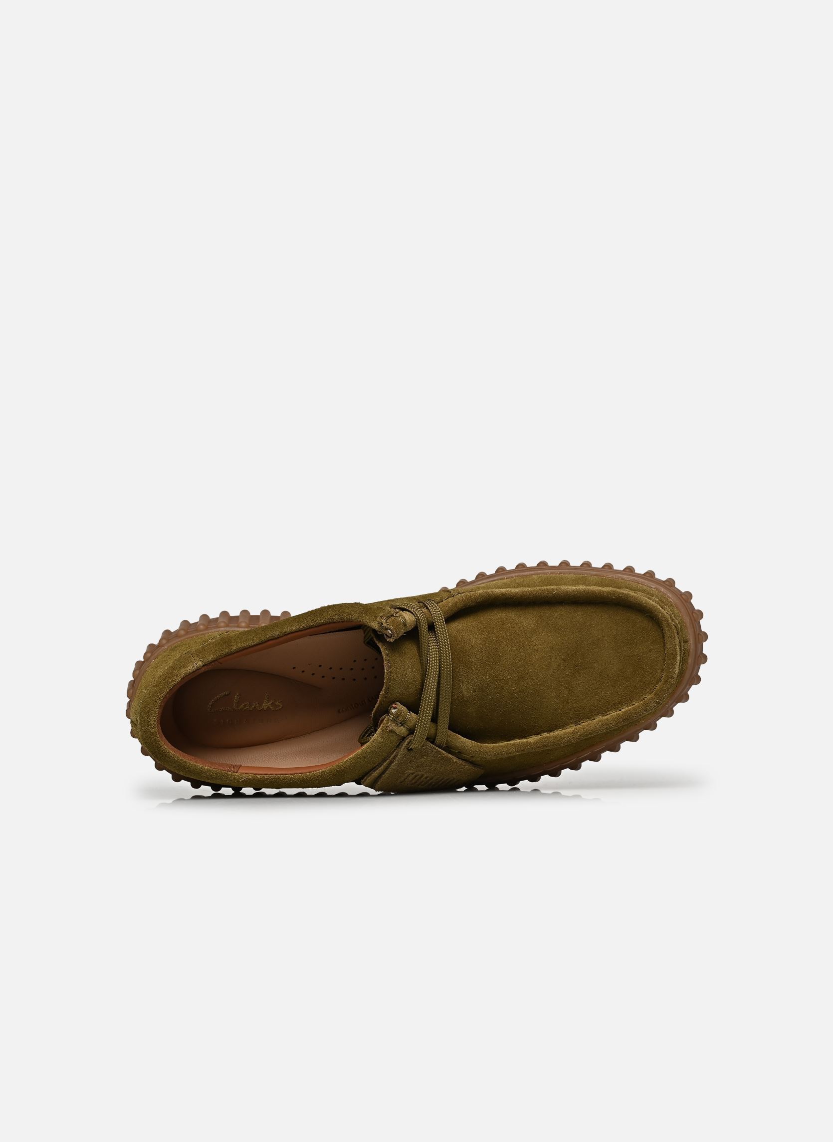 Derbies Torhill Bee femme vert Clarks Derbies Torhill Bee femme vert OLIVE SUEDE