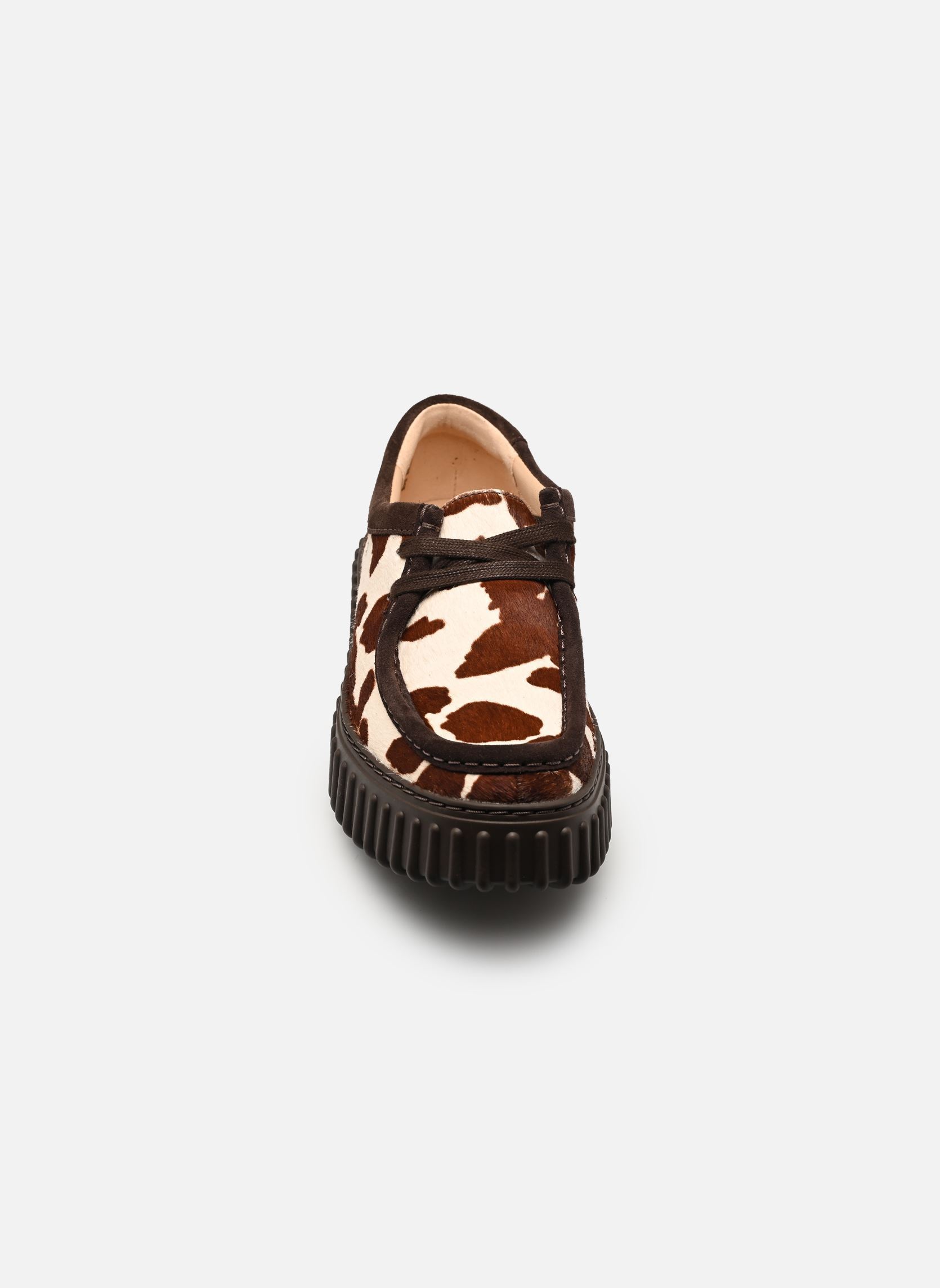 Derby schoenen Torhill Bee dames wit Clarks Derby schoenen Torhill Bee dames wit COW PRINT