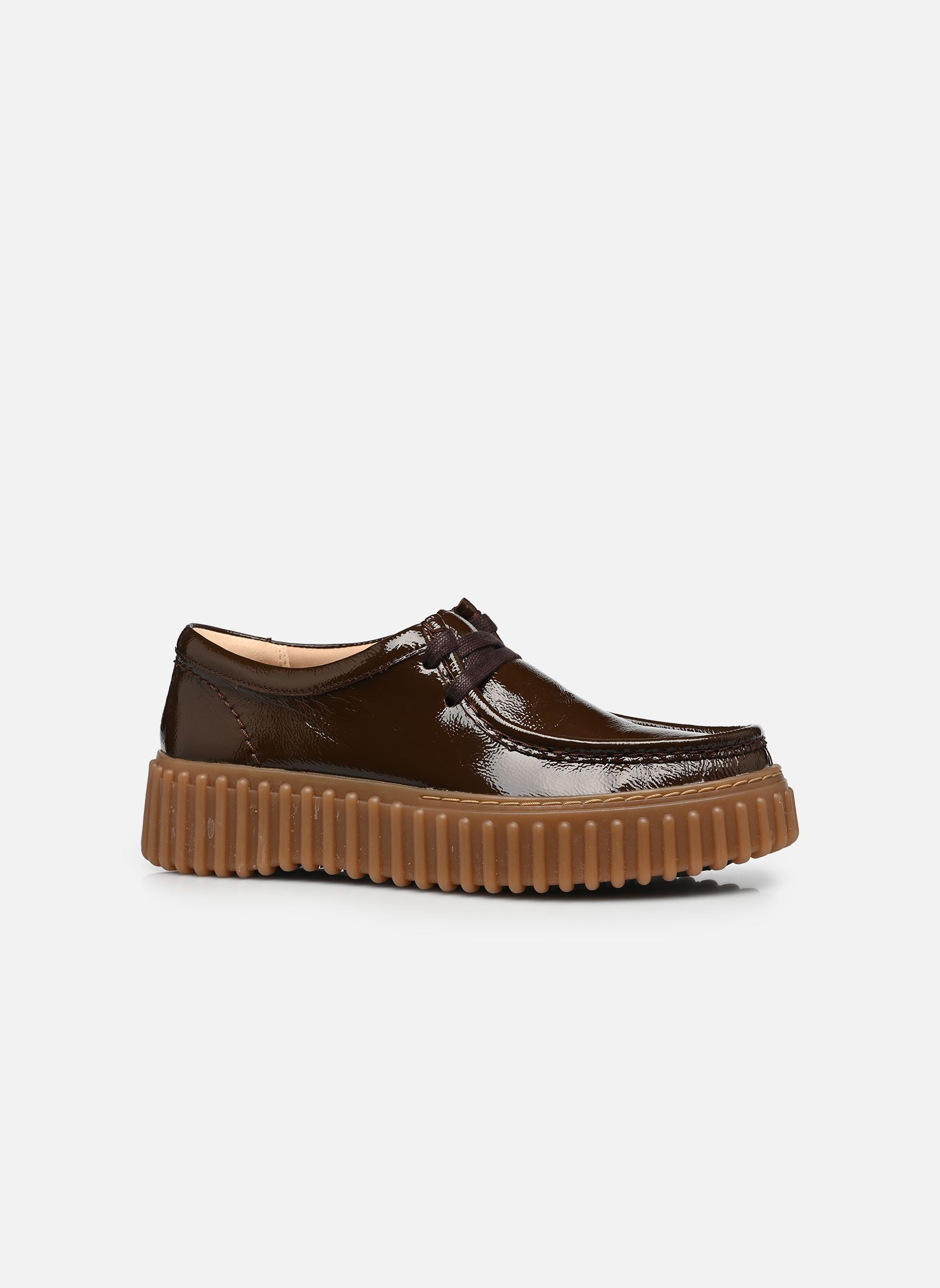 Derbies Torhill Bee femme marron Clarks Derbies Torhill Bee femme marron DARK BROWN PAT