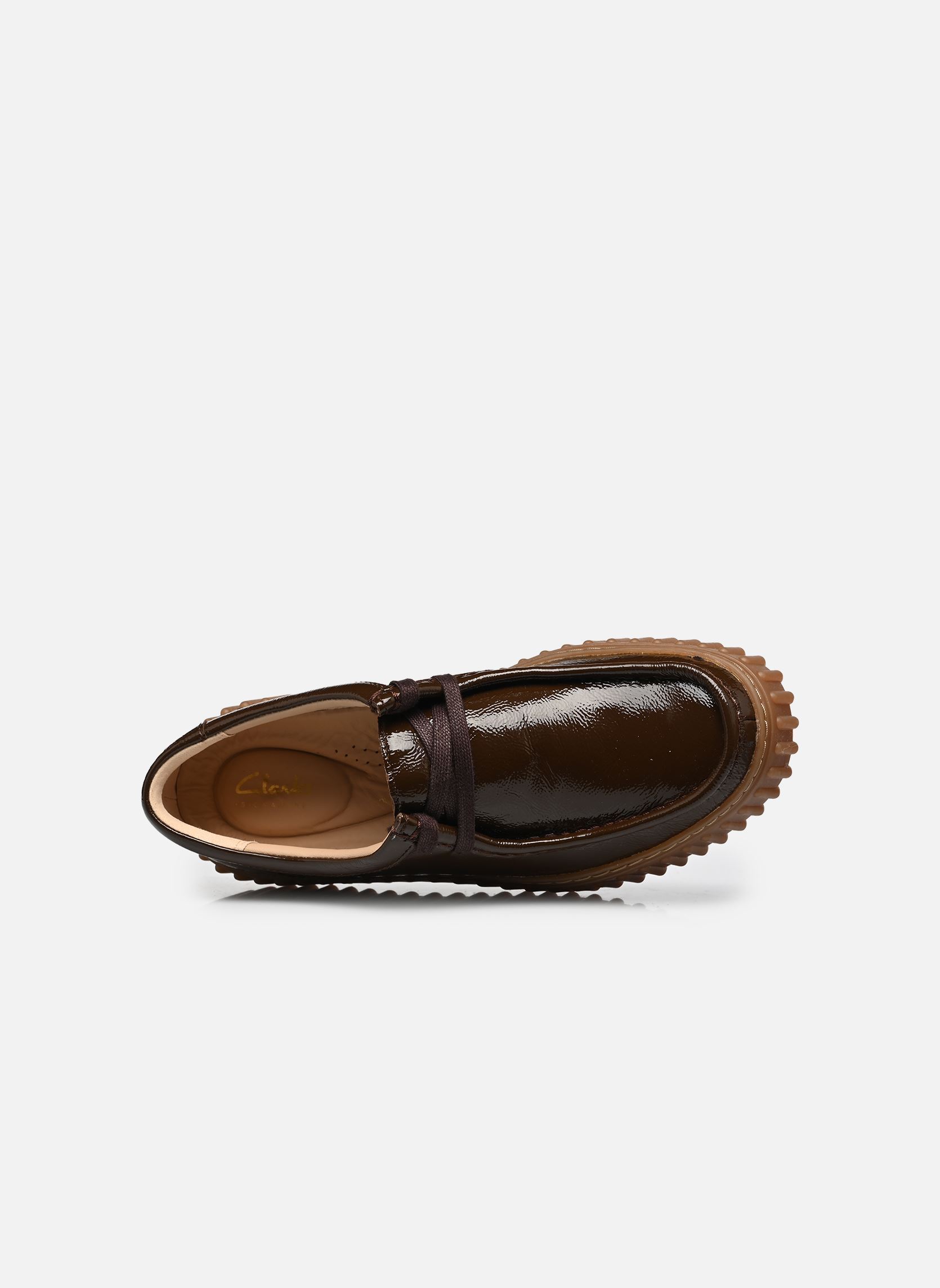 Derbies Torhill Bee femme marron Clarks Derbies Torhill Bee femme marron DARK BROWN PAT