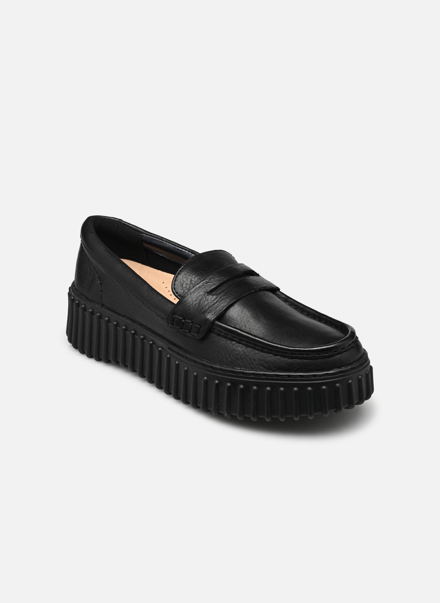 Mocassins Torhill Penny dames zwart Clarks Mocassins Torhill Penny dames zwart BLACK LEATHER