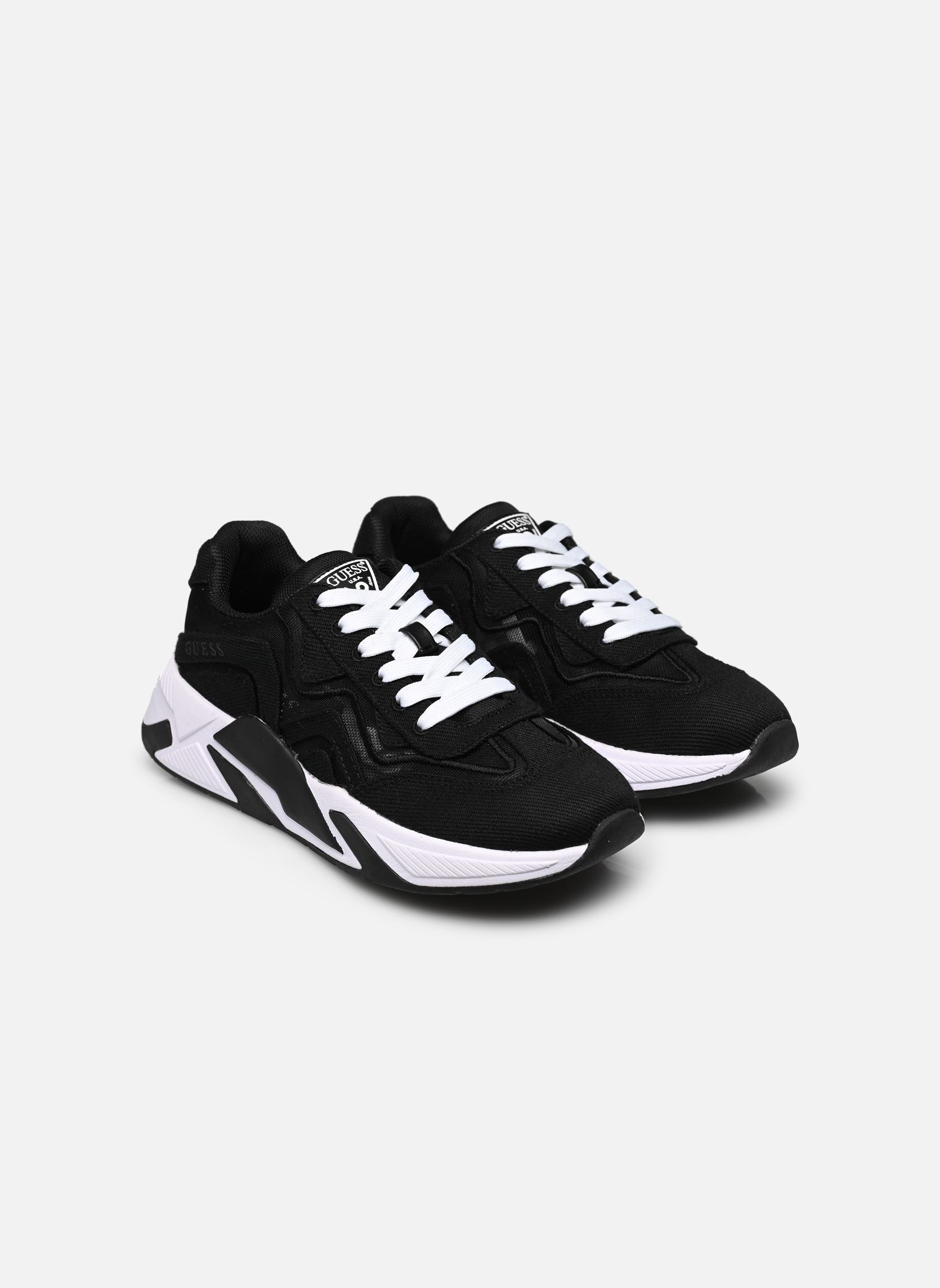 Niedrige Sneaker ENIE damen schwarz Guess Niedrige Sneaker ENIE damen schwarz Black
