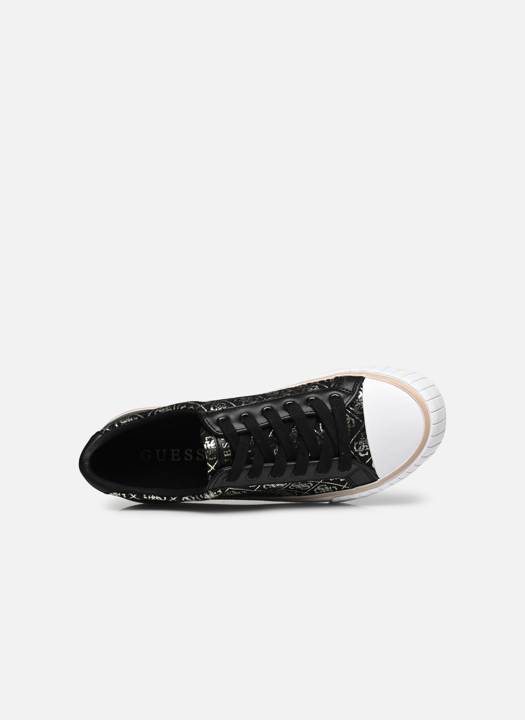 Zapatillas bajas NORTIN mujer negro Guess Zapatillas bajas NORTIN mujer negro Black Platino