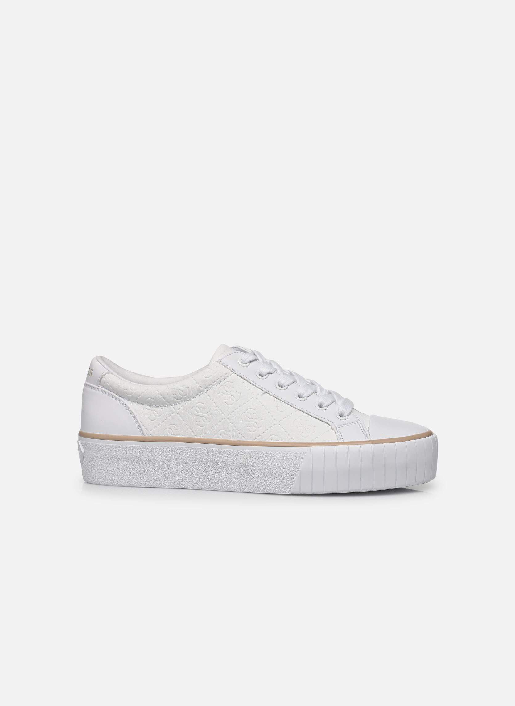 Niedrige Sneaker NORTIN2 damen weiß Guess Niedrige Sneaker NORTIN2 damen weiß White