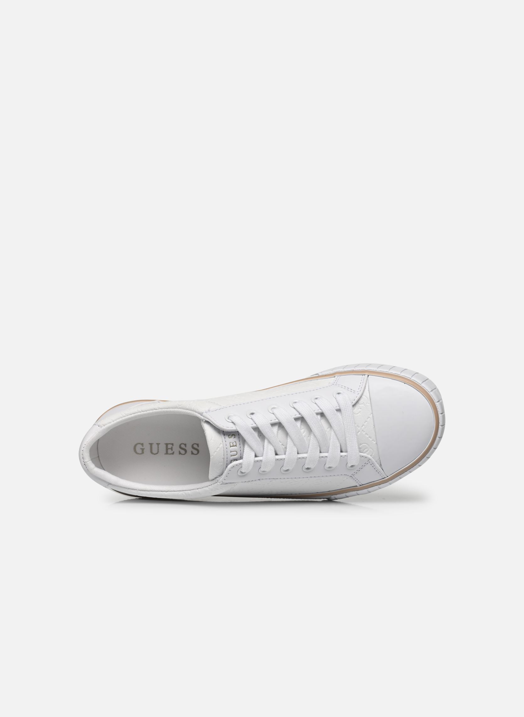 Niedrige Sneaker NORTIN2 damen weiß Guess Niedrige Sneaker NORTIN2 damen weiß White