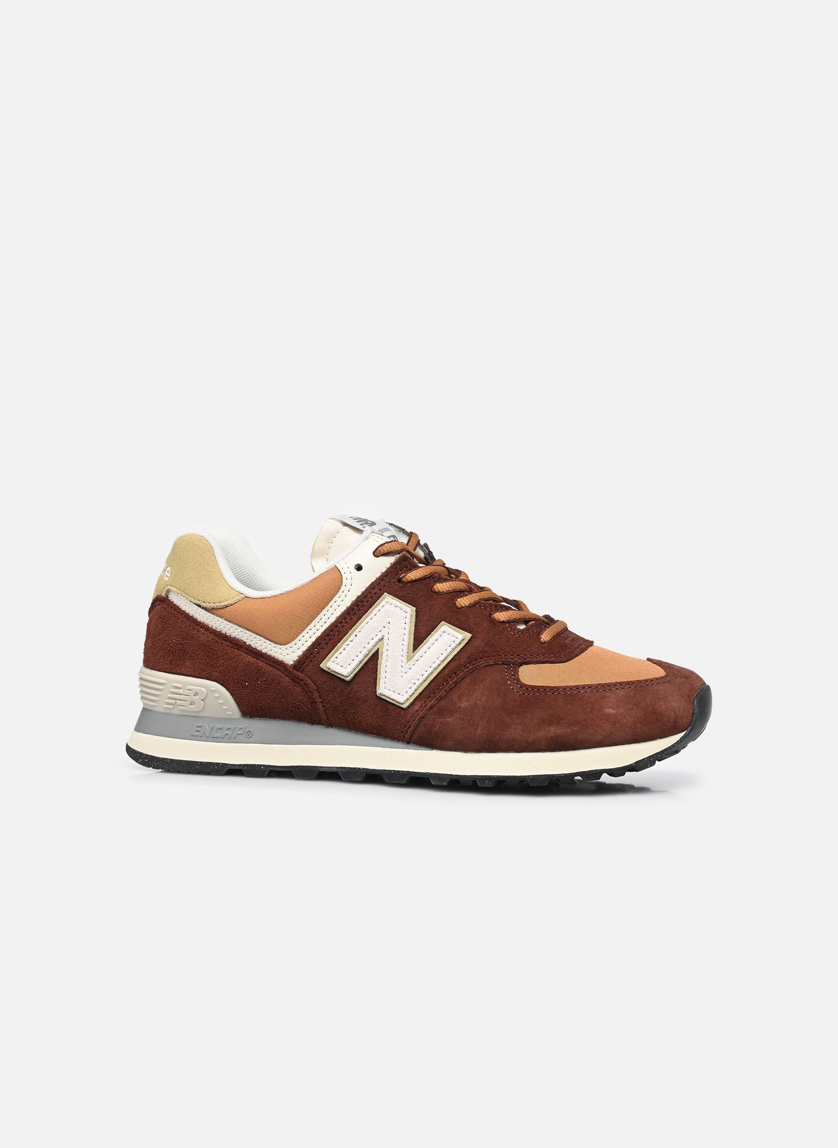 Baskets basses U574 M homme marron New Balance Baskets basses U574 M homme marron RICH OAK