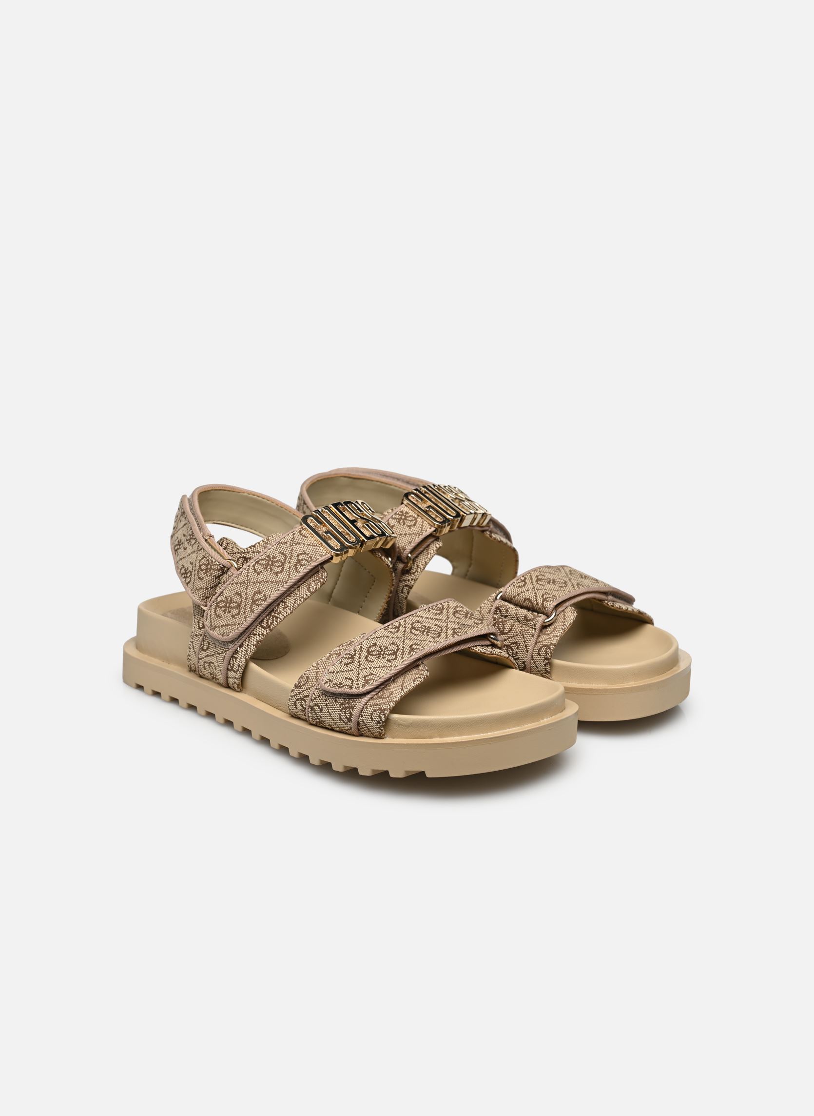 Sandales FABELIS2 femme beige Guess Sandales FABELIS2 femme beige Beige Brown