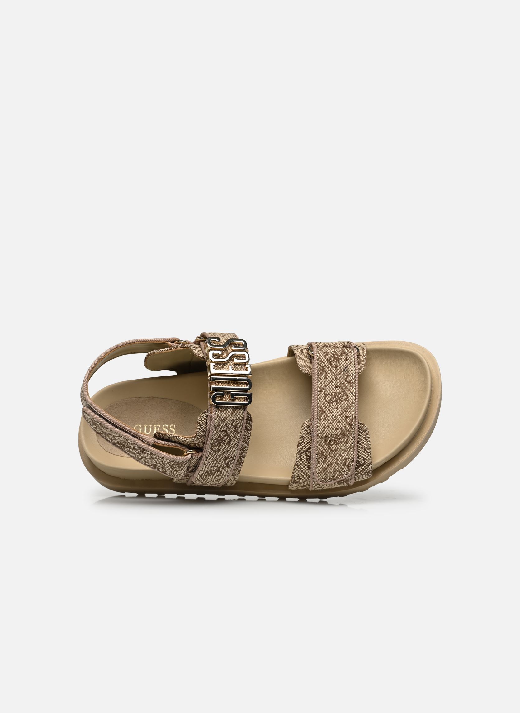 Sandales FABELIS2 femme beige Guess Sandales FABELIS2 femme beige Beige Brown