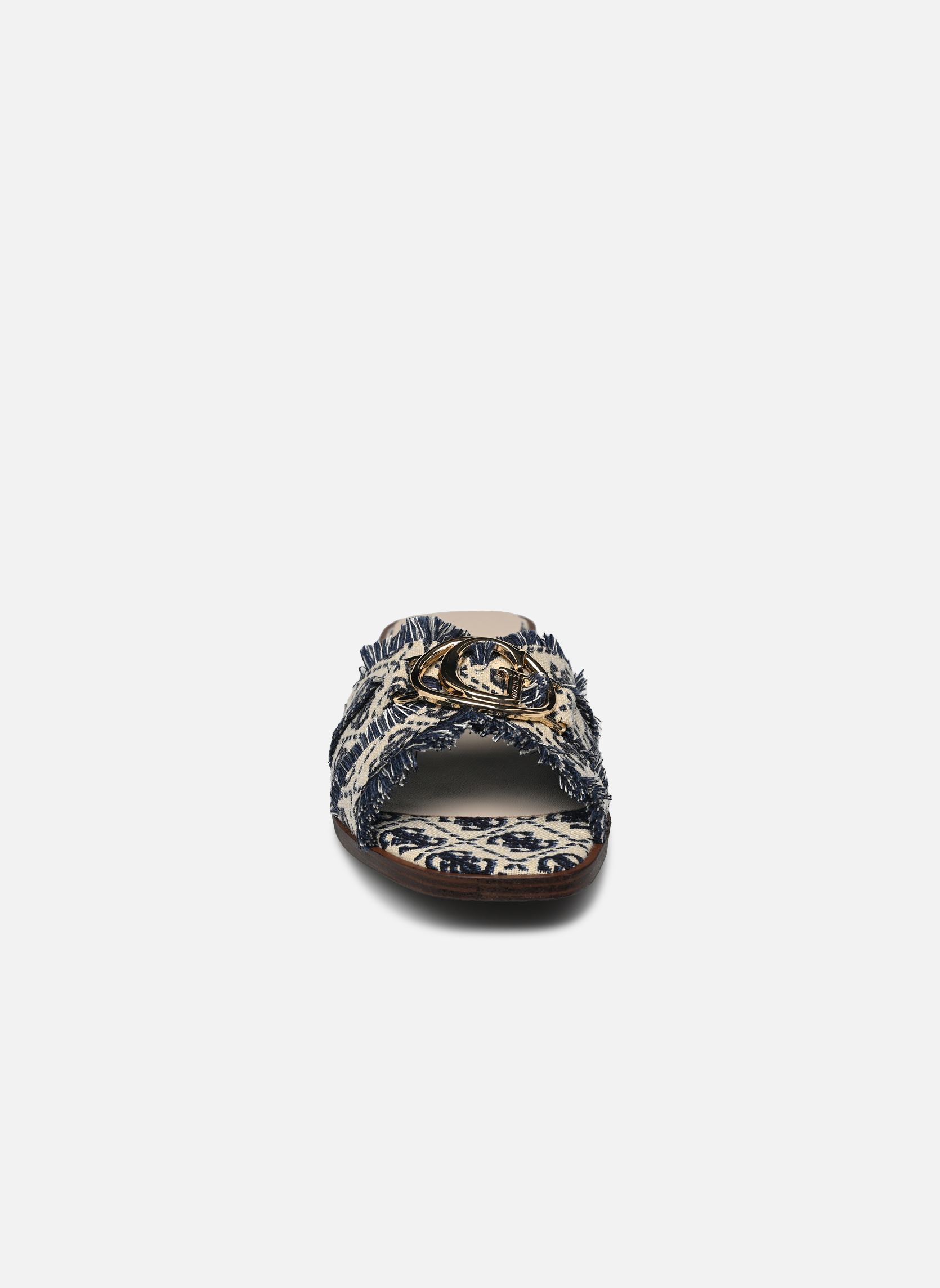 Pantoletten SYMO damen blau Guess Pantoletten SYMO damen blau Navy
