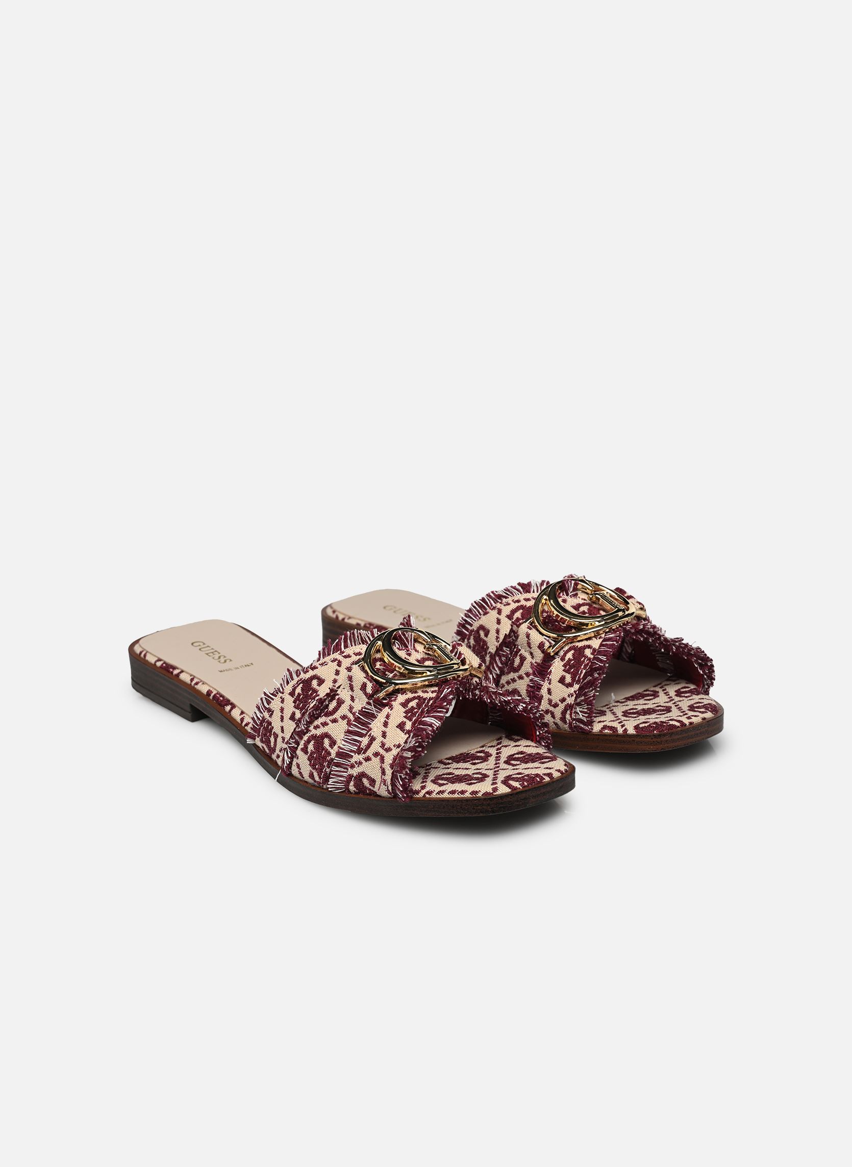 Pantoletten SYMO damen bordeaux Guess Pantoletten SYMO damen bordeaux Wine