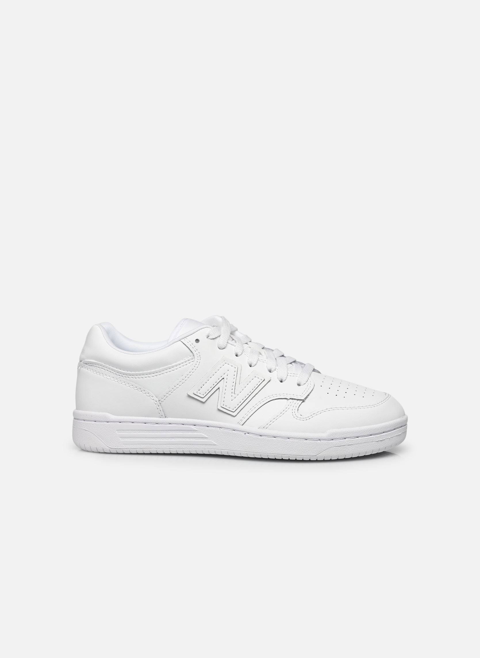 Niedrige Sneaker BB480 M herren weiß New Balance Niedrige Sneaker BB480 M herren weiß WHITE