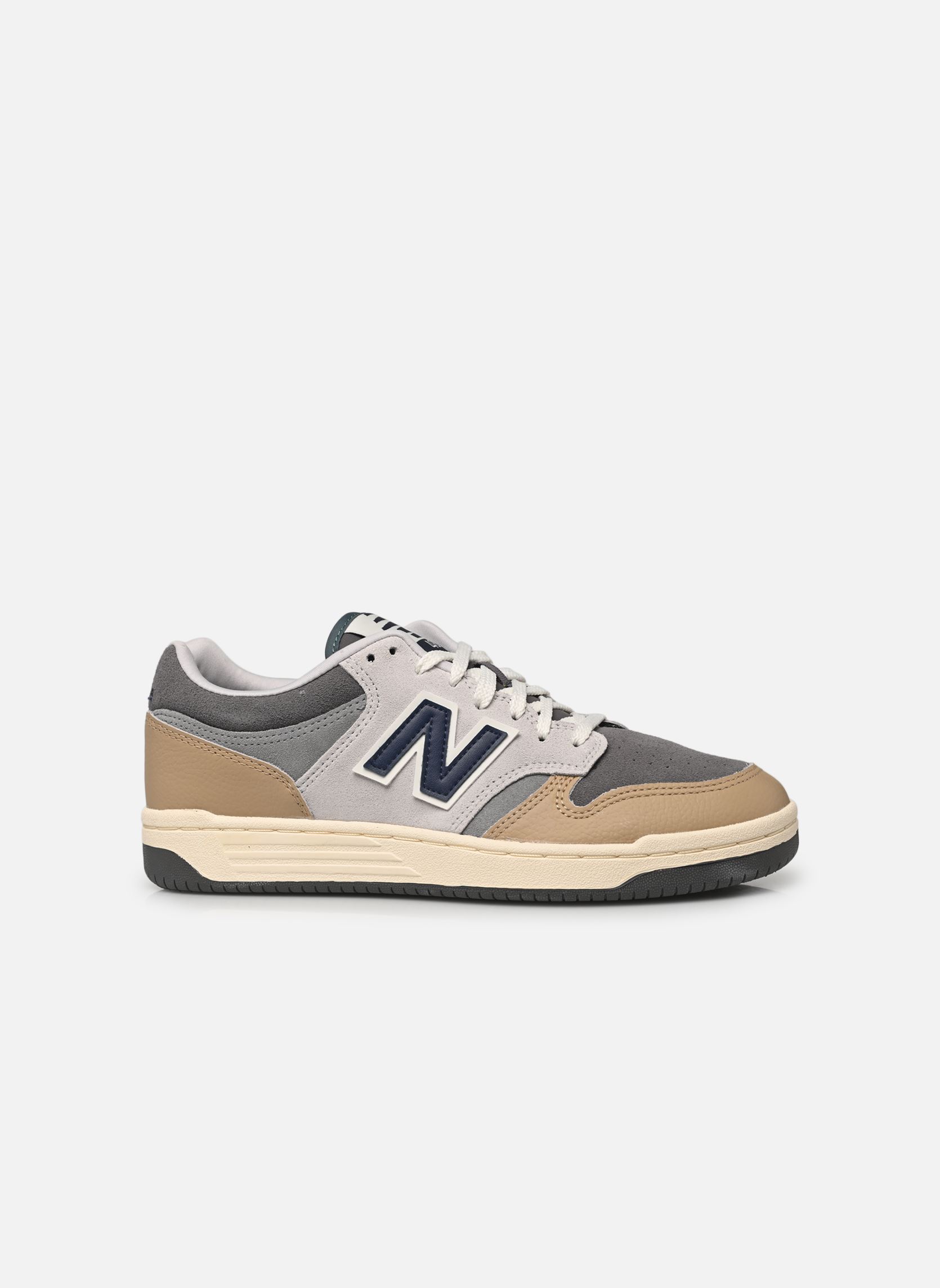 Baskets basses BB480 M homme gris New Balance Baskets basses BB480 M homme gris CASTLEROCK