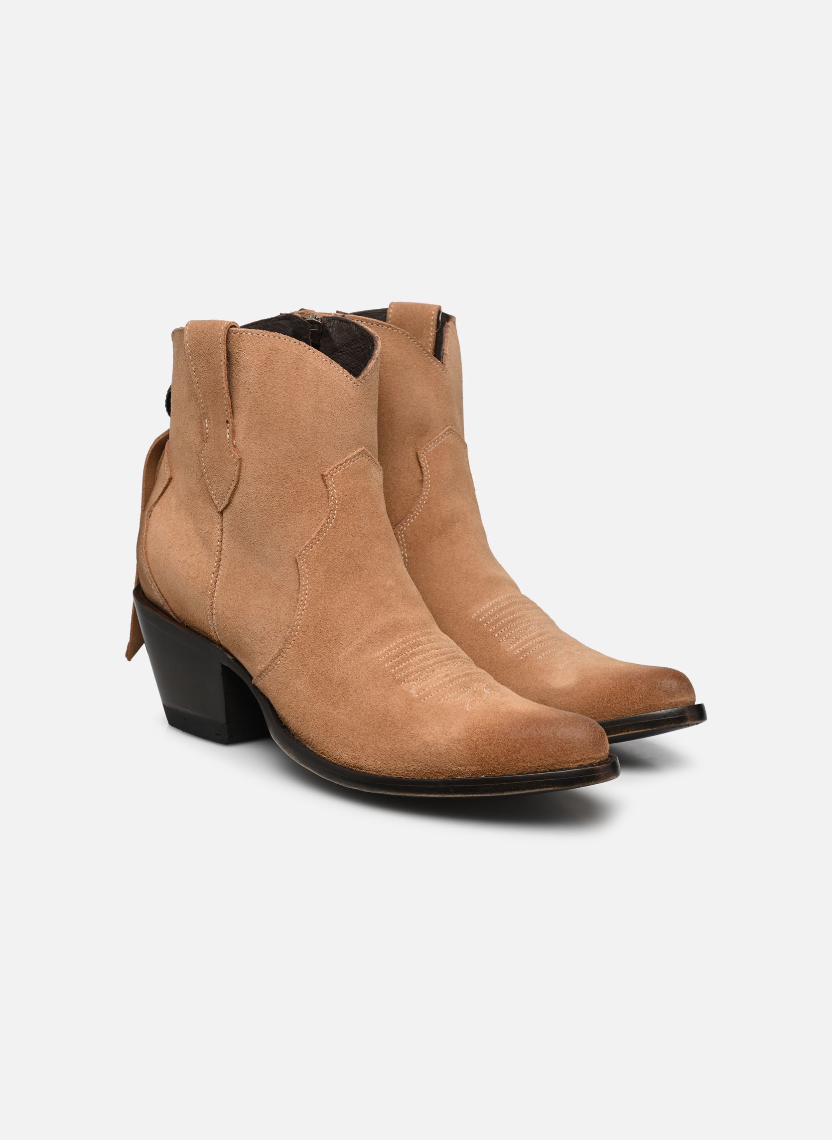 Cowboy-Stiefeletten La Concha damen braun Mexicana Cowboy-Stiefeletten La Concha damen braun BENTLEY OCRE