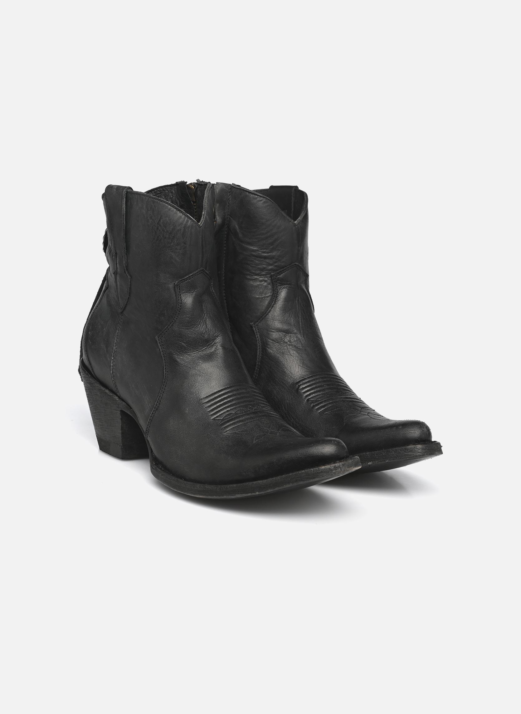 Cowboy-Stiefeletten La Concha damen schwarz Mexicana Cowboy-Stiefeletten La Concha damen schwarz BLACK DESTROY