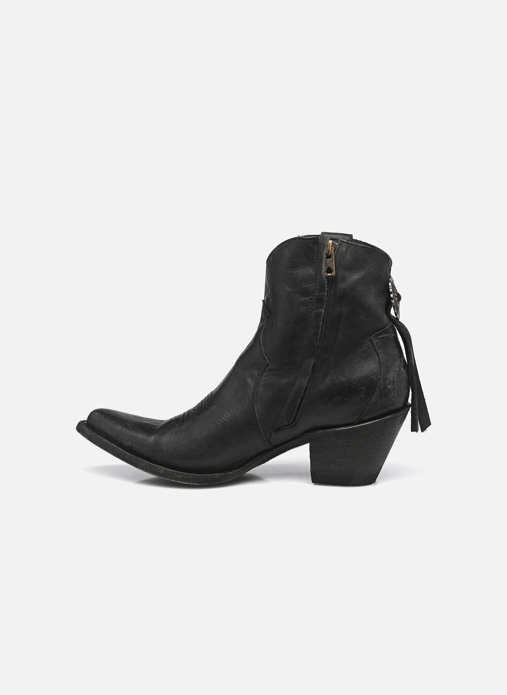 Cowboy-Stiefeletten La Concha damen schwarz Mexicana Cowboy-Stiefeletten La Concha damen schwarz BLACK DESTROY