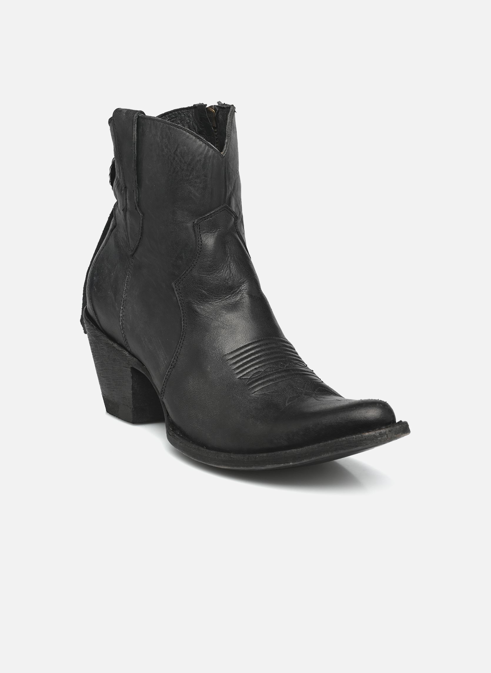 Cowboy-Stiefeletten La Concha damen schwarz Mexicana Cowboy-Stiefeletten La Concha damen schwarz BLACK DESTROY