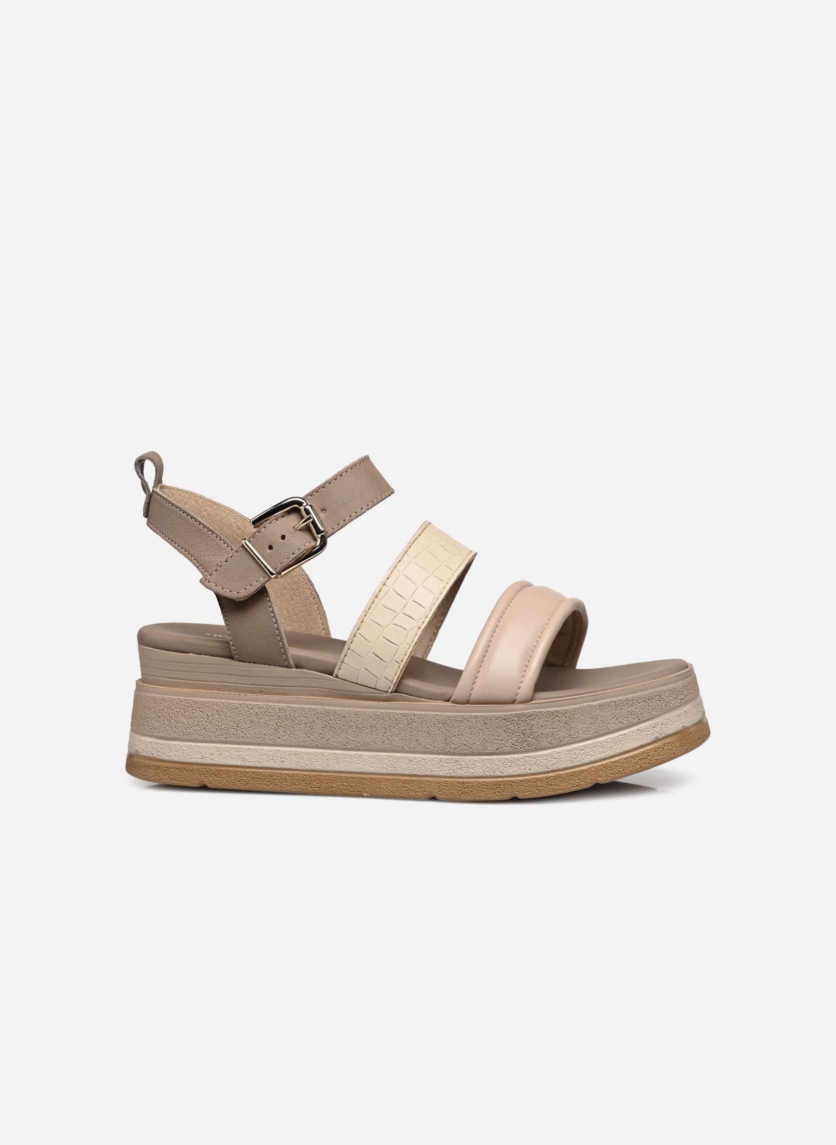 Keil- und Plateausandalen L.56.BIHOR damen beige Sweet Lemon Keil- und Plateausandalen L.56.BIHOR damen beige TORTORA/CIPRIA
