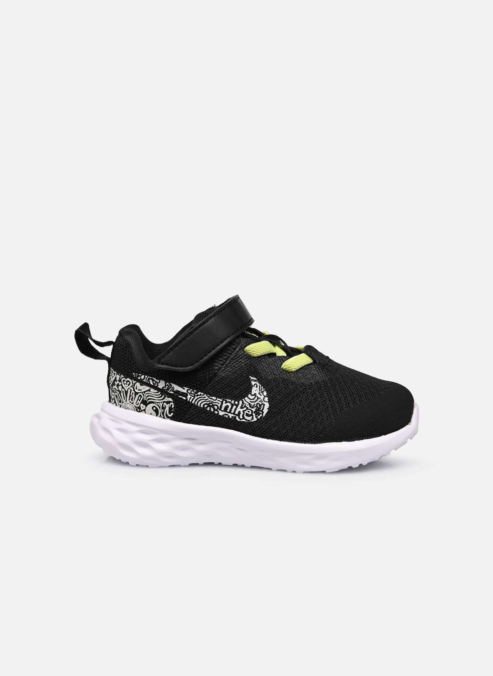 Scarpe da sport Nike Revolution 6 Nn Jp (Tdv) nero Nike Scarpe da sport Nike Revolution 6 Nn Jp (Tdv) nero Black/Summit White-Lt Lemon Tw