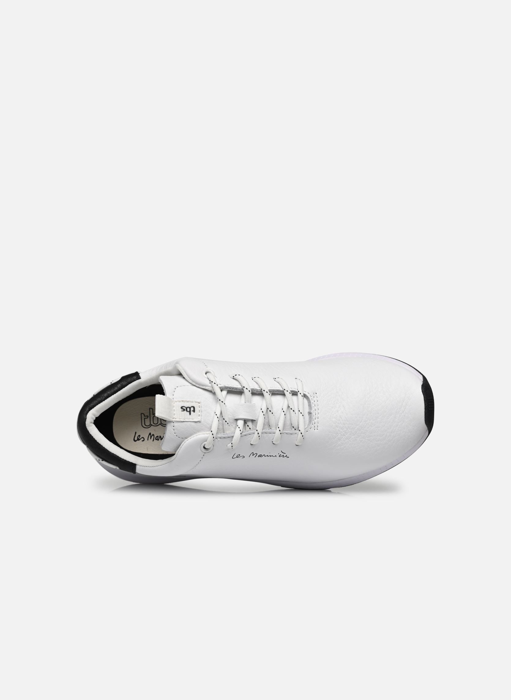 Niedrige Sneaker JAZZRUN damen weiß TBS Niedrige Sneaker JAZZRUN damen weiß EXTRA BLANC