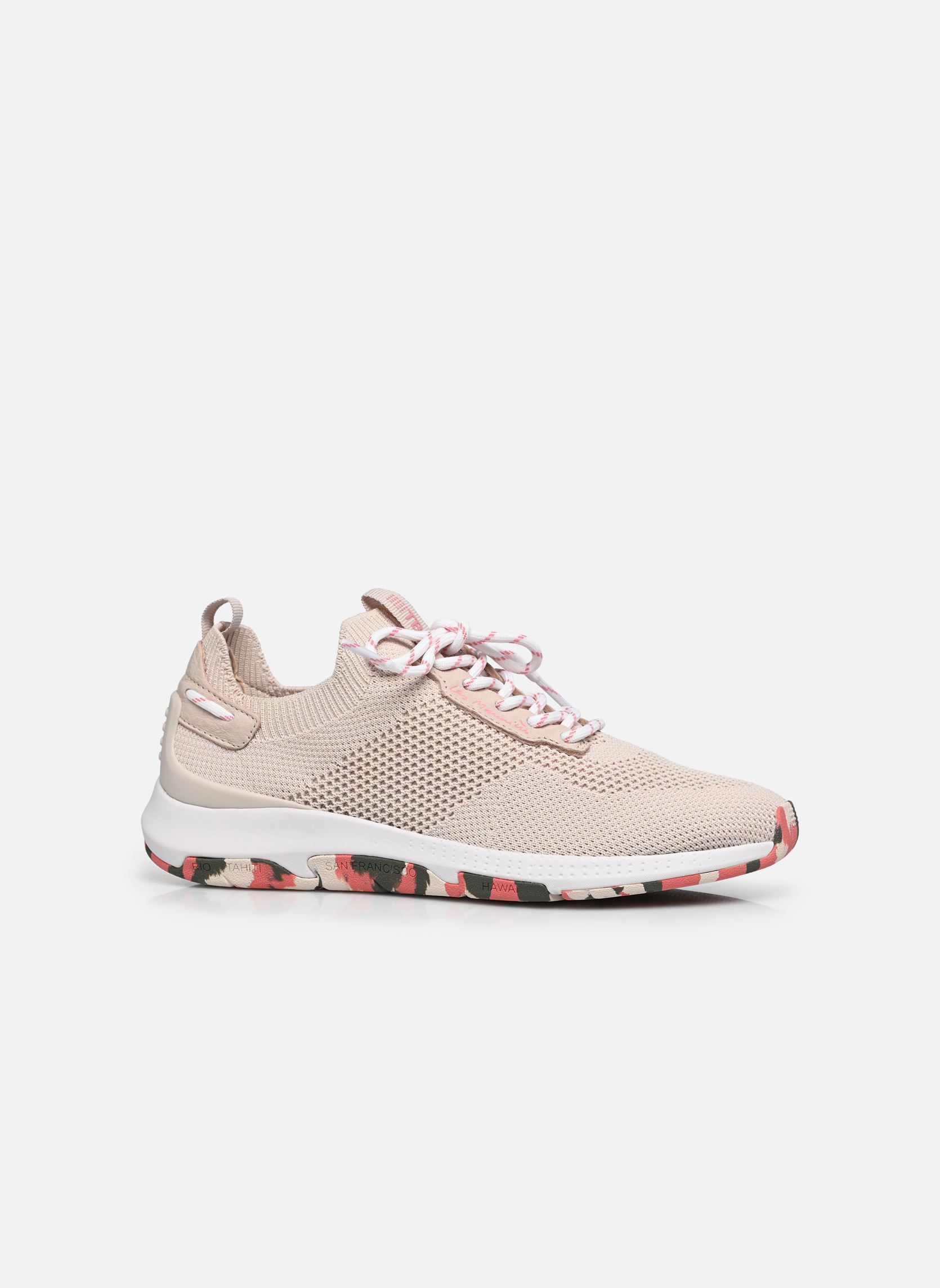 Niedrige Sneaker JELLINA damen beige TBS Niedrige Sneaker JELLINA damen beige QUARTZ + FRAISE