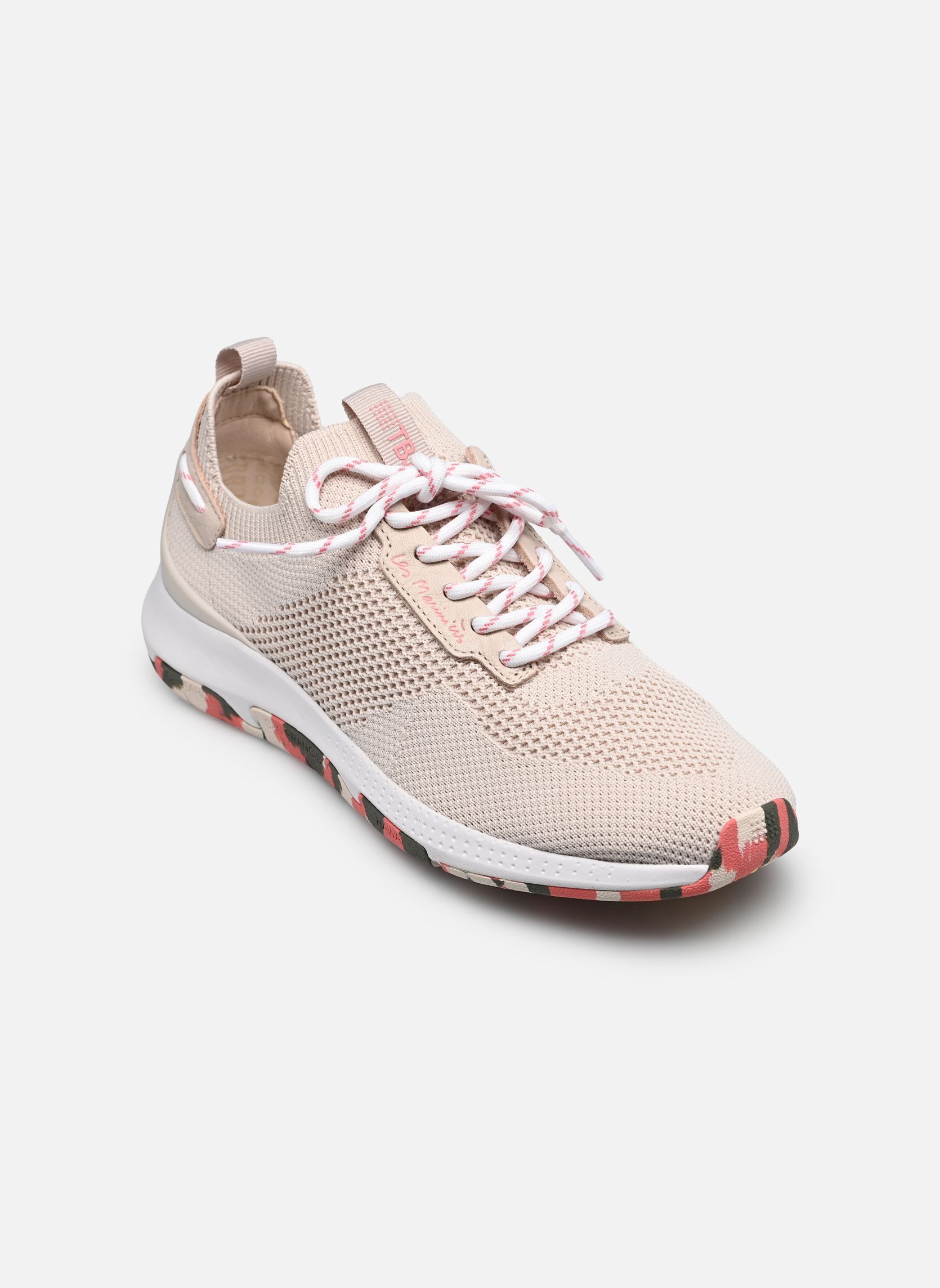 Niedrige Sneaker JELLINA damen beige TBS Niedrige Sneaker JELLINA damen beige QUARTZ + FRAISE