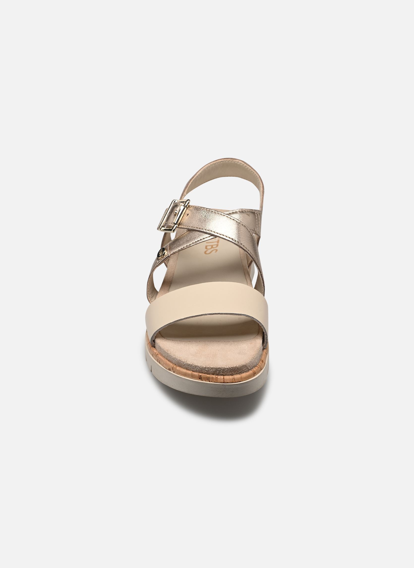 Sandales Zoelenn femme or et bronze TBS Sandales Zoelenn femme or et bronze BRONZE + CREME