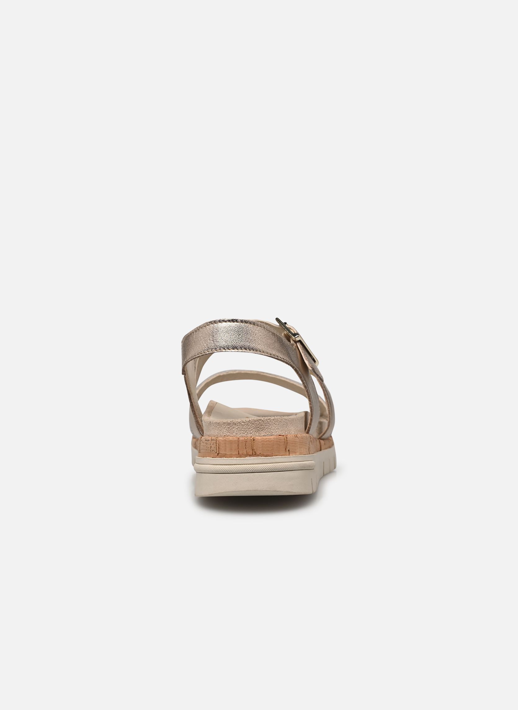 Sandales Zoelenn femme or et bronze TBS Sandales Zoelenn femme or et bronze BRONZE + CREME