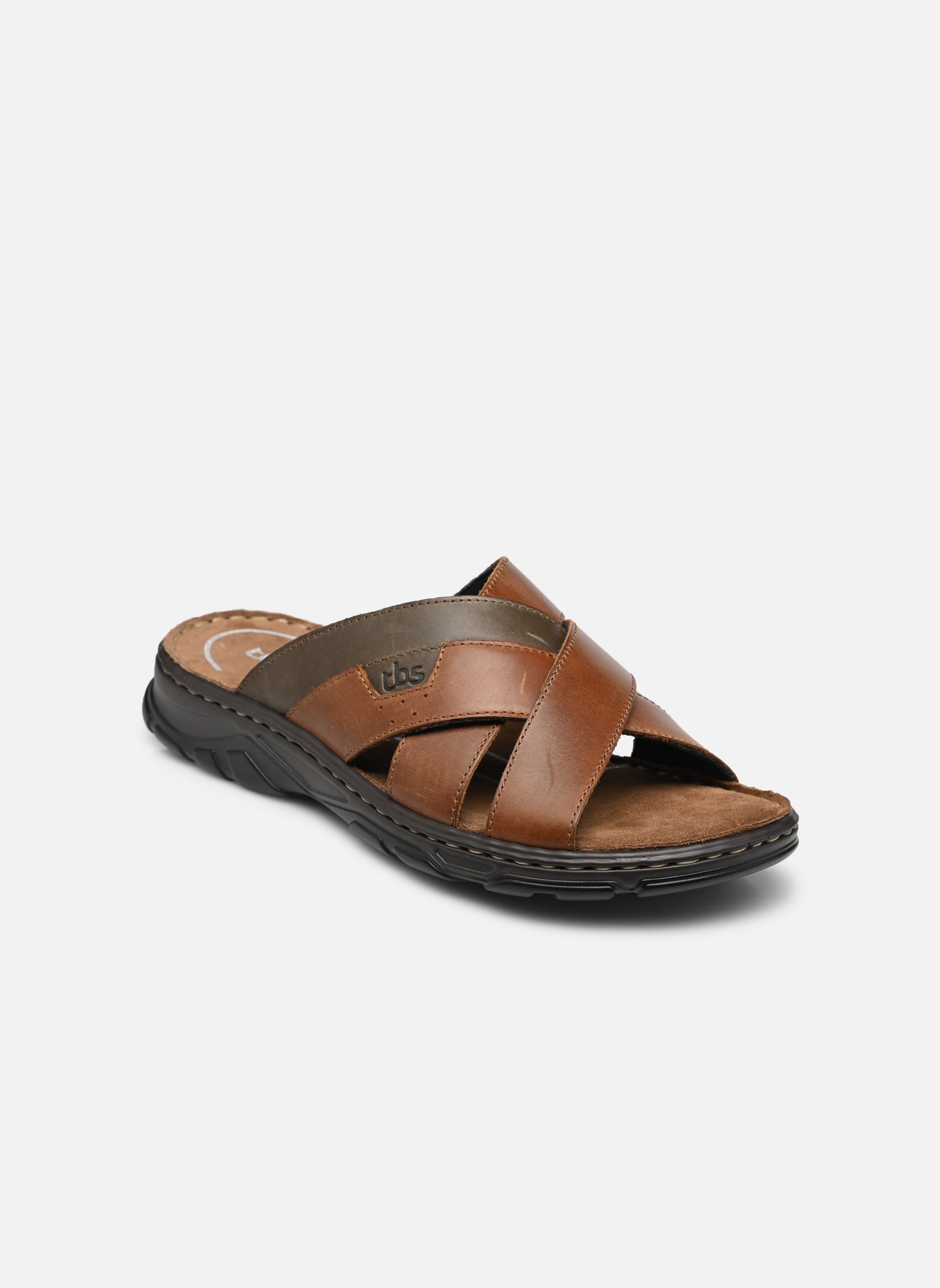 Mules Jacquie homme marron TBS Mules Jacquie homme marron TAN