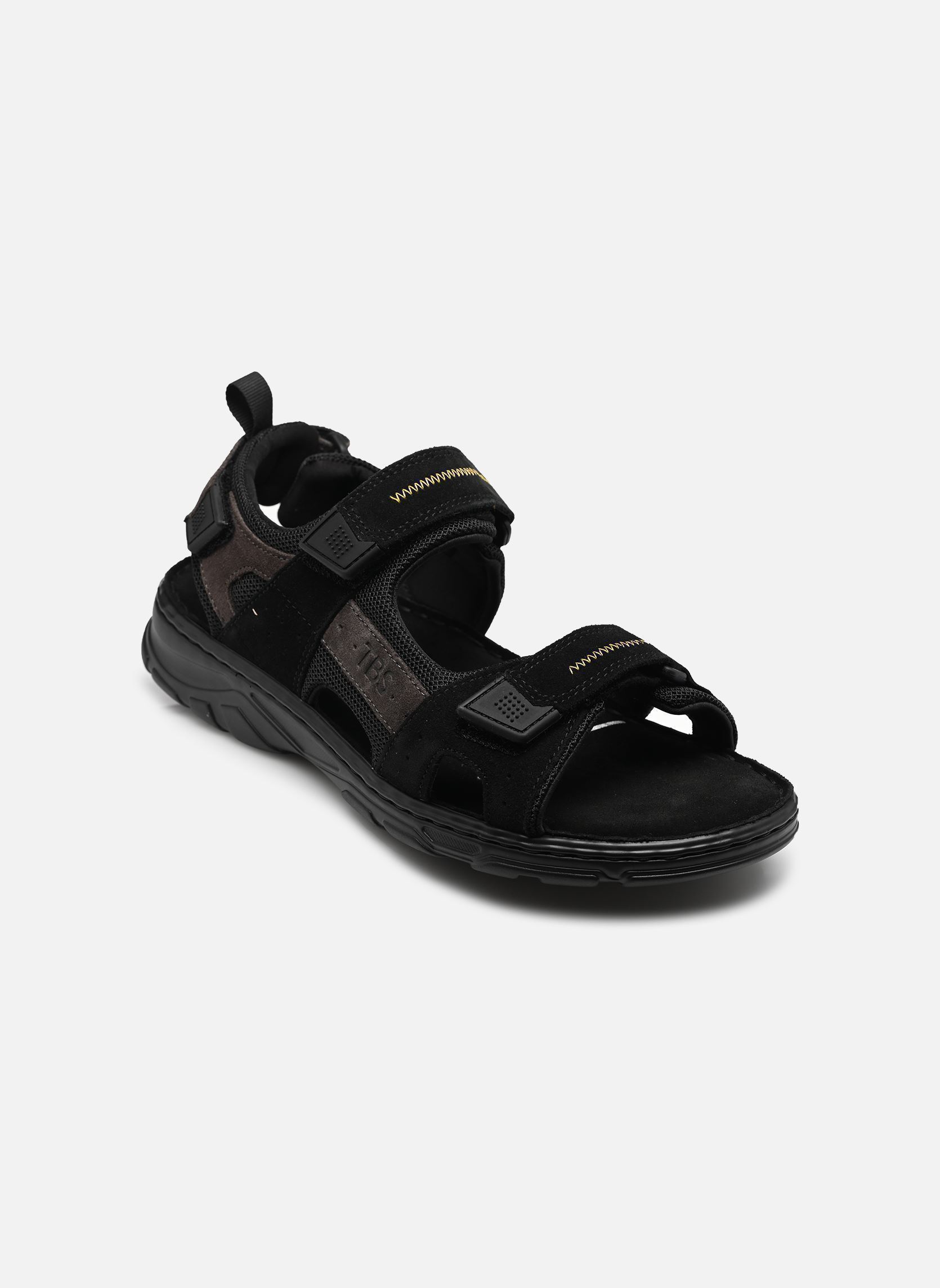 Sandalen und Pantoletten Jaimmye herren schwarz TBS Sandalen und Pantoletten Jaimmye herren schwarz NOIR + GRIS