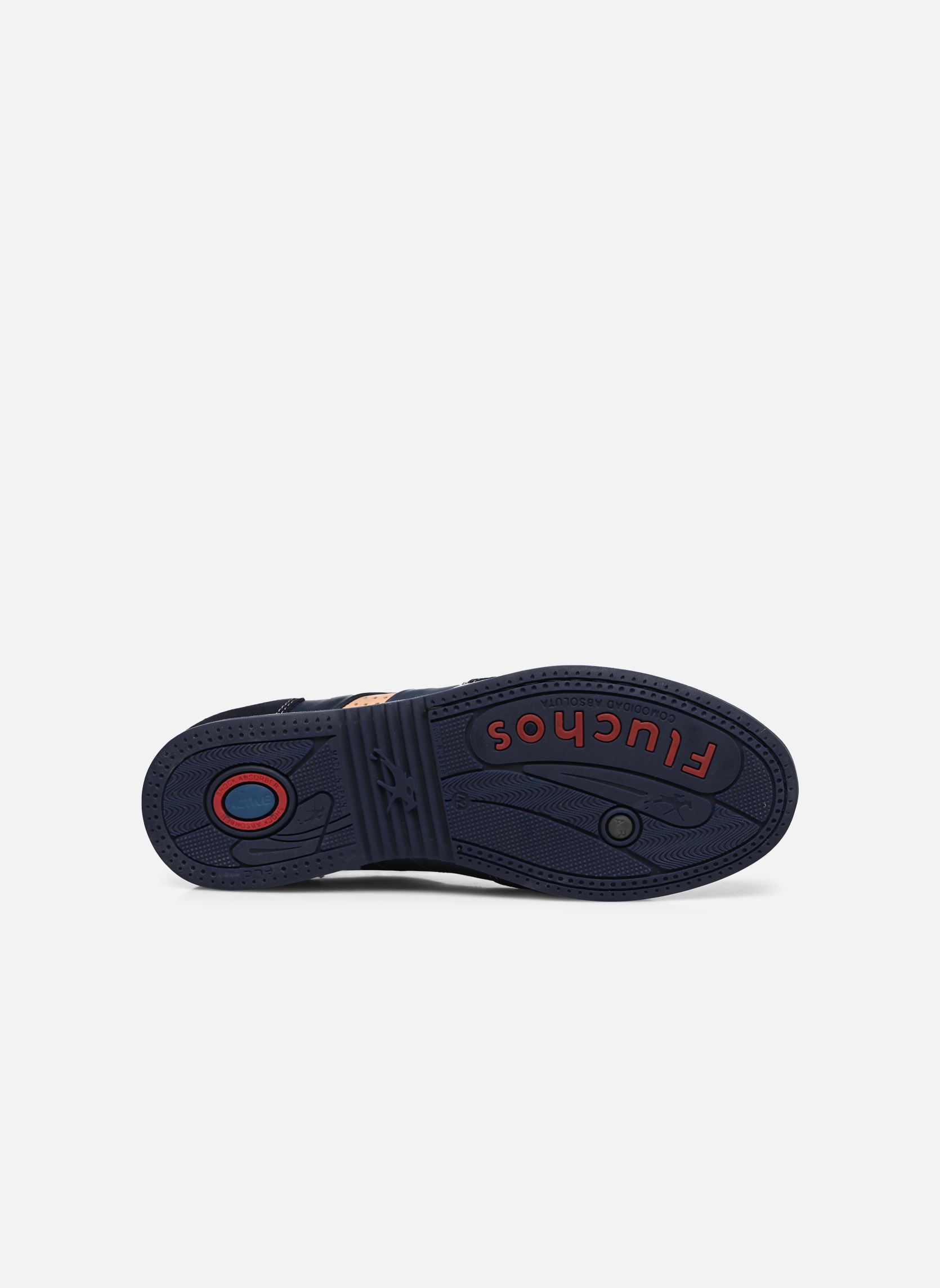 Lage sneakers F1282 heren blauw Fluchos Lage sneakers F1282 heren blauw Afelpado Marino Com.3
