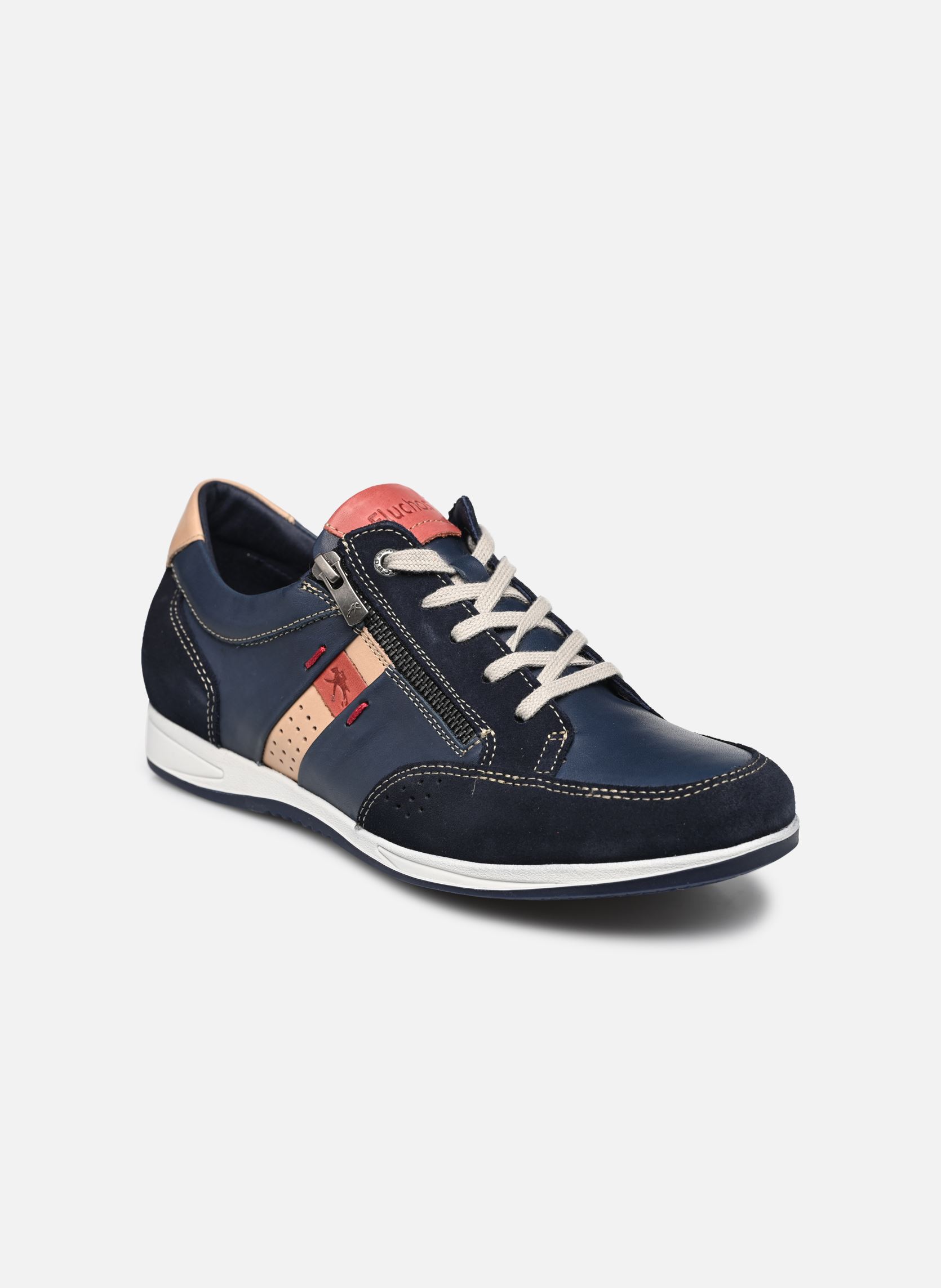 Lage sneakers F1282 heren blauw Fluchos Lage sneakers F1282 heren blauw Afelpado Marino Com.3